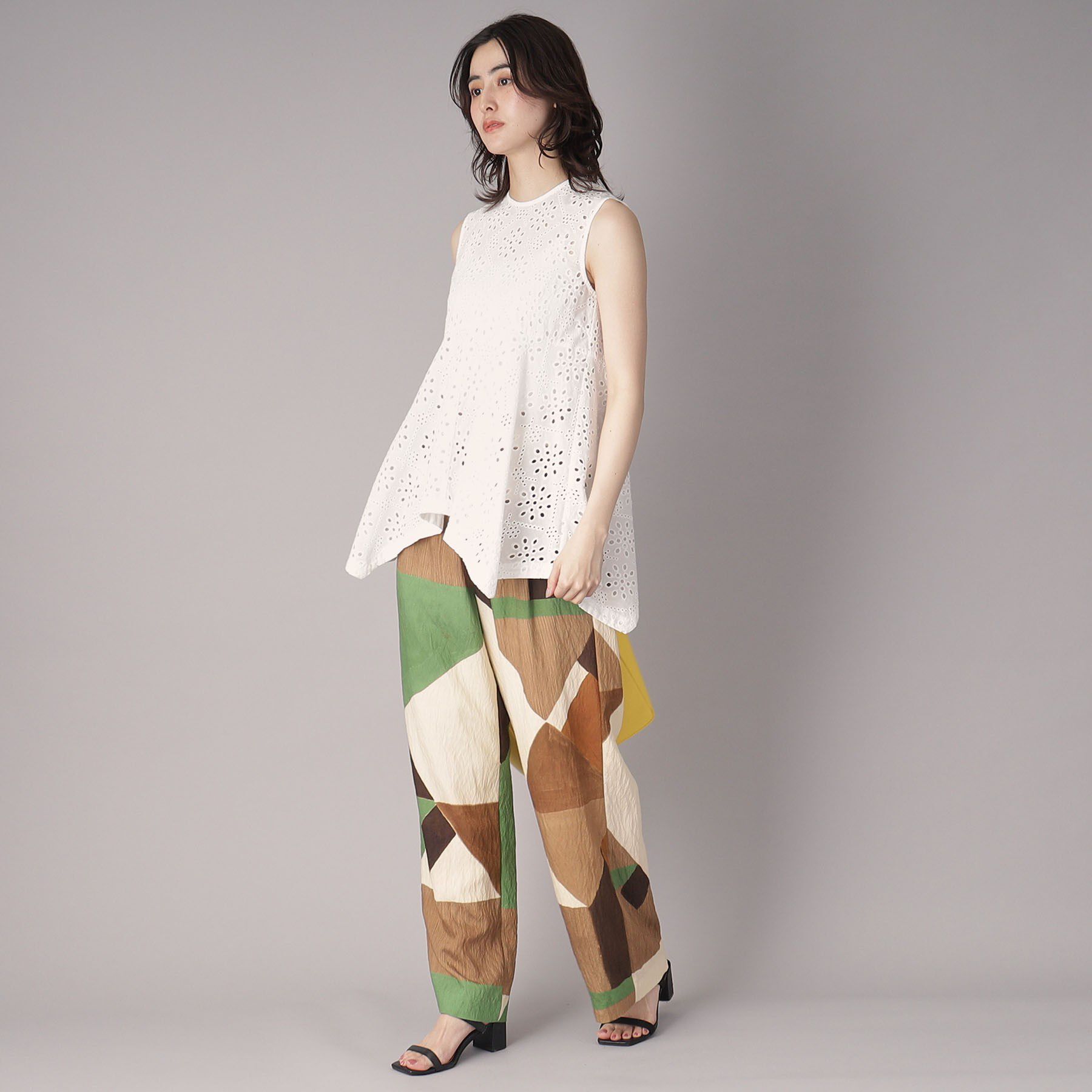 DRESSTERIOR「【コットン100％/洗える】カットワークレースブラウス」|シャツ・ブラウス|