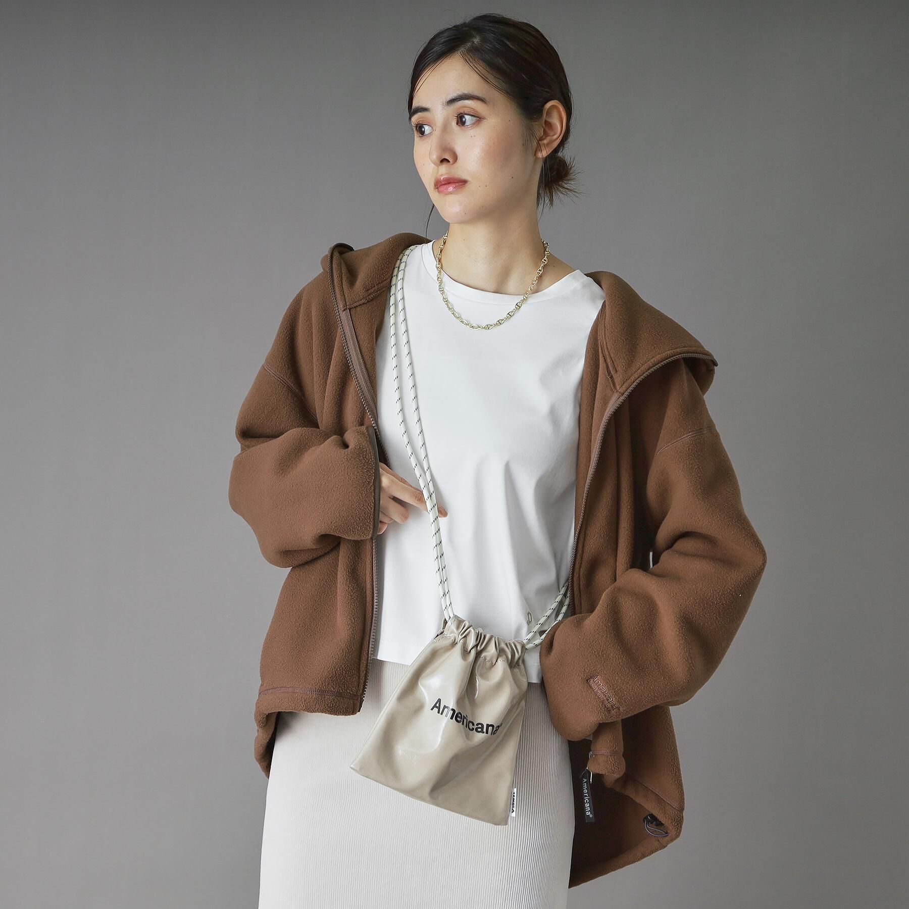 DRESSTERIOR「Americana（アメリカーナ）&times;TEMBEA PVCコーティング巾着」|ハンドバッグ|