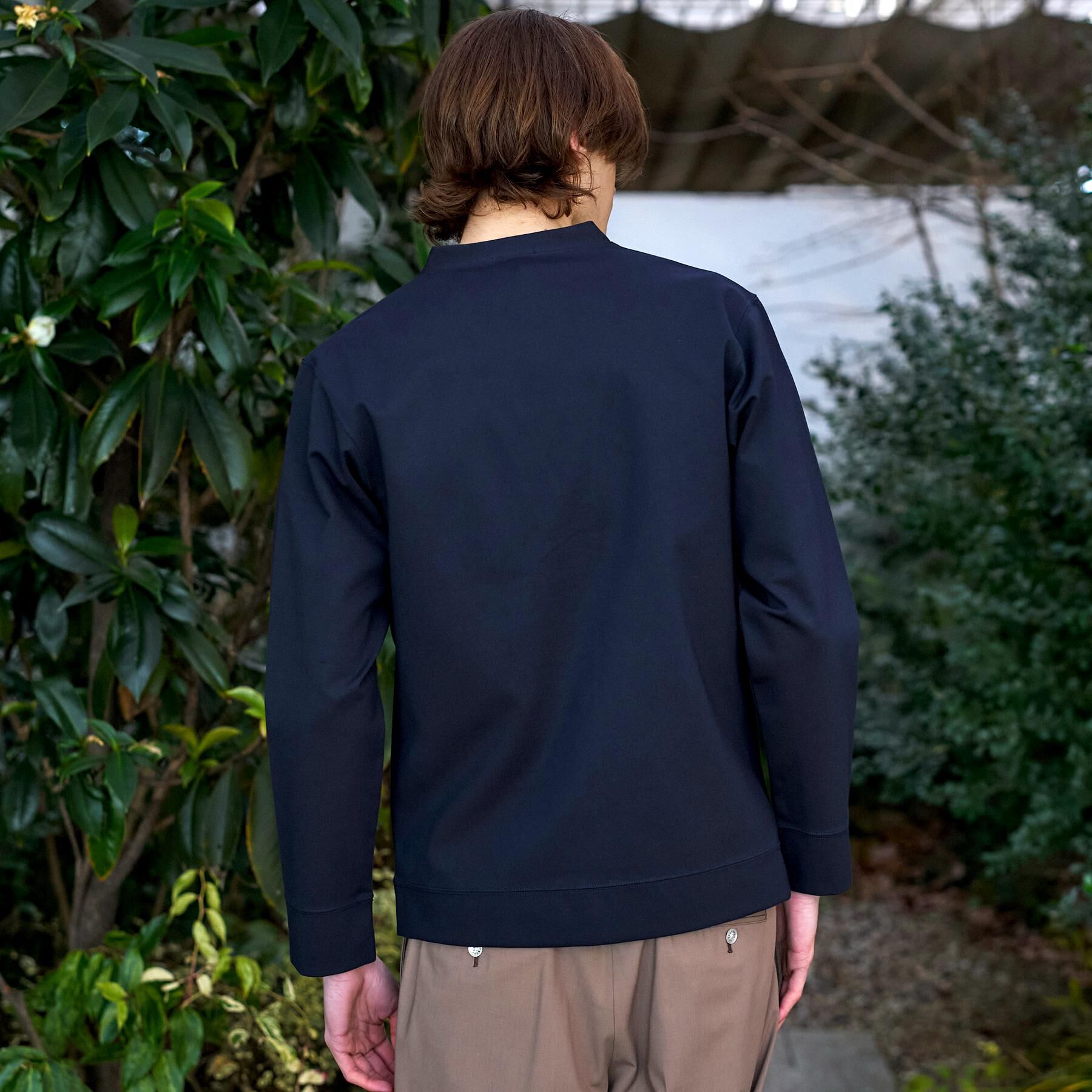 DRESSTERIOR「【接触冷感／セットアップ可】ドライタッチ ハイカウントカットソー カーディガン」|カーディガン|