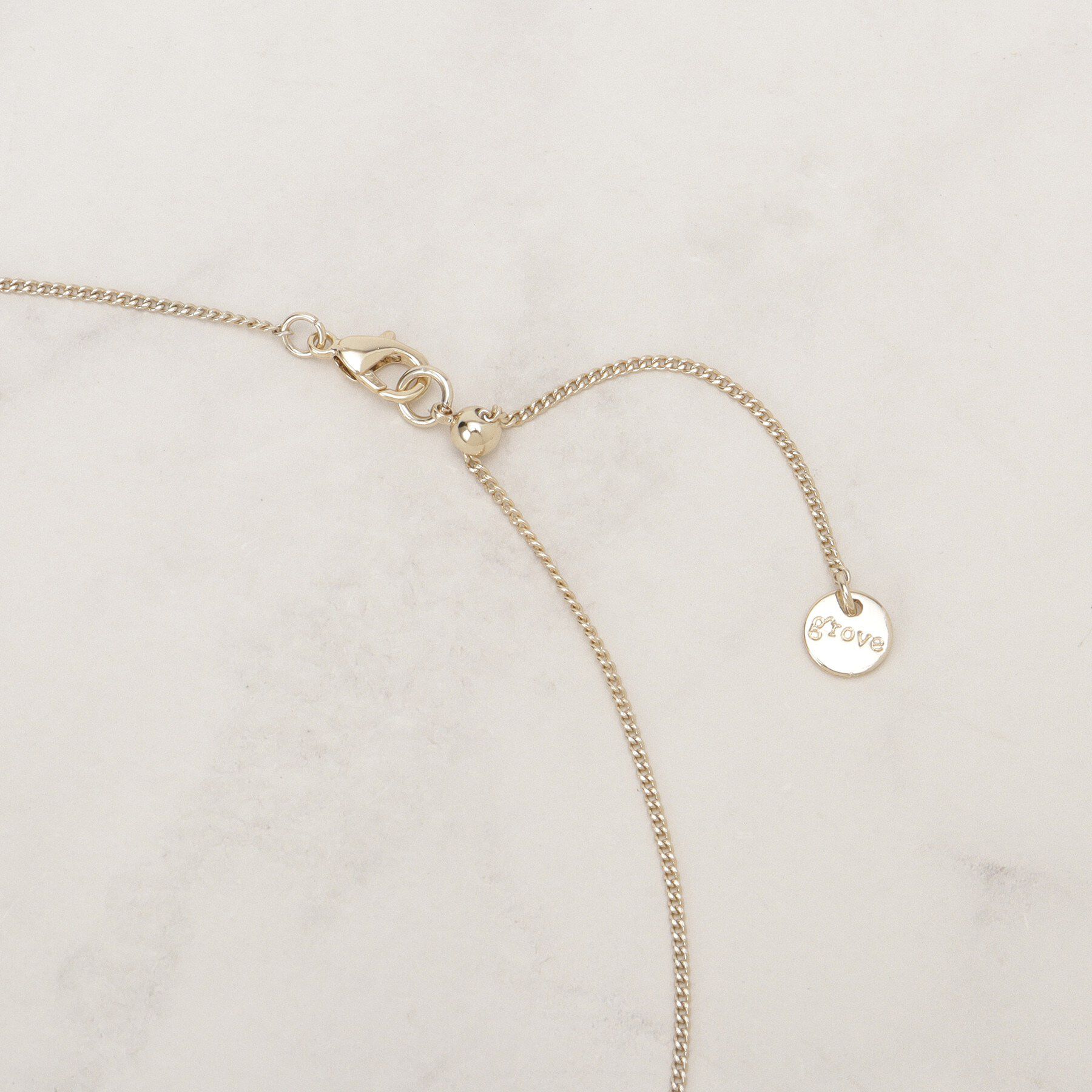 grove「カラーエポリングネックレス」|ネックレス|