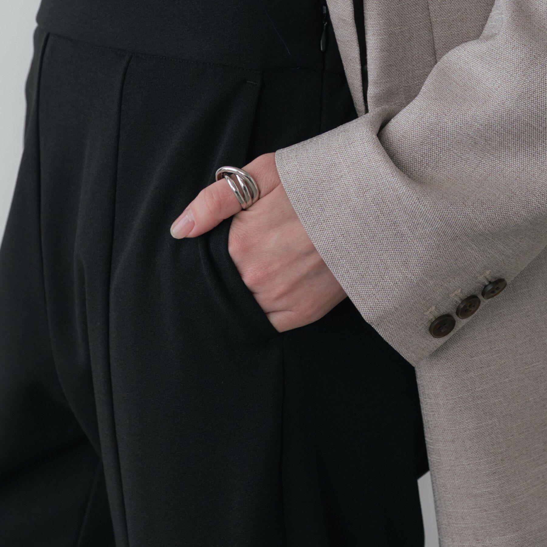 GALLEST「スリットフレアスキニーパンツ」|その他|