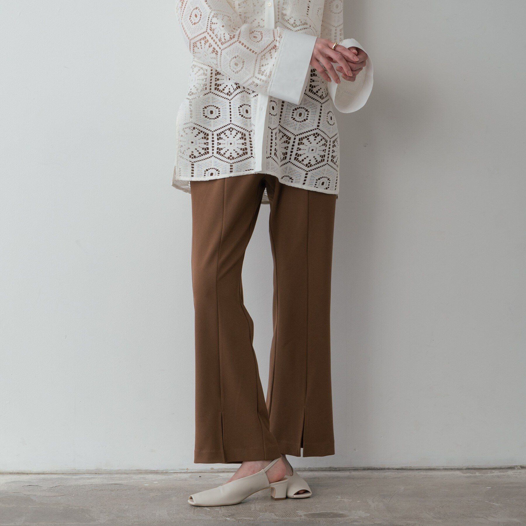 GALLEST「スリットフレアスキニーパンツ」|その他|