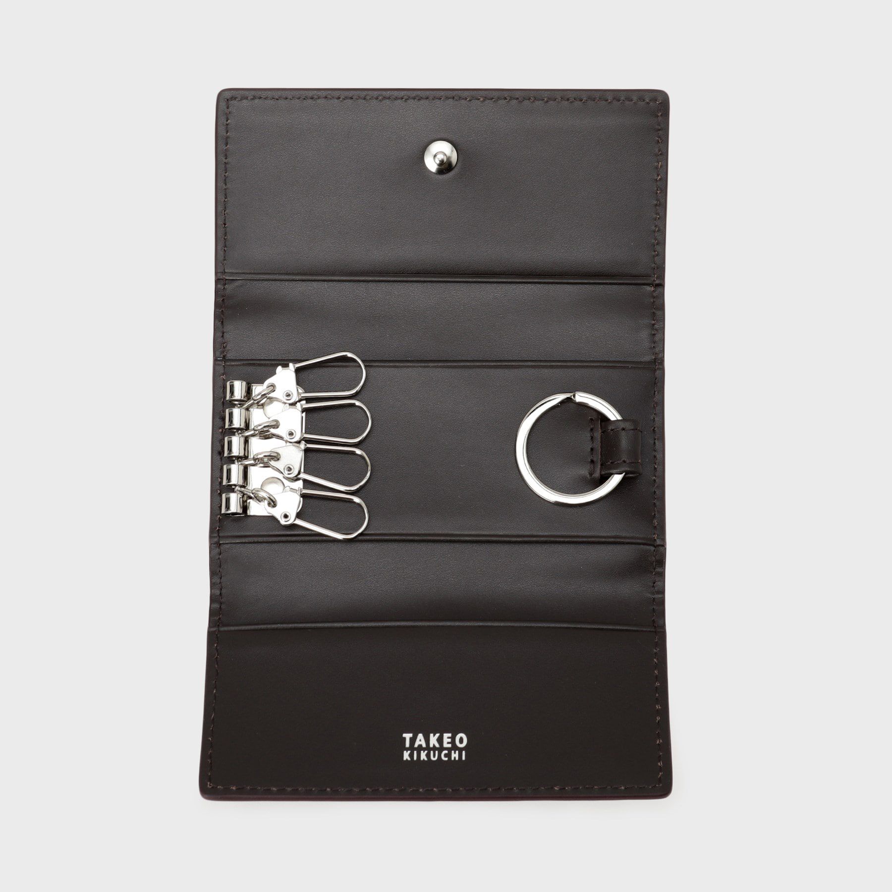 TAKEO KIKUCHI「インポートオイルレザー3つ折りキーケース」|キーケース|