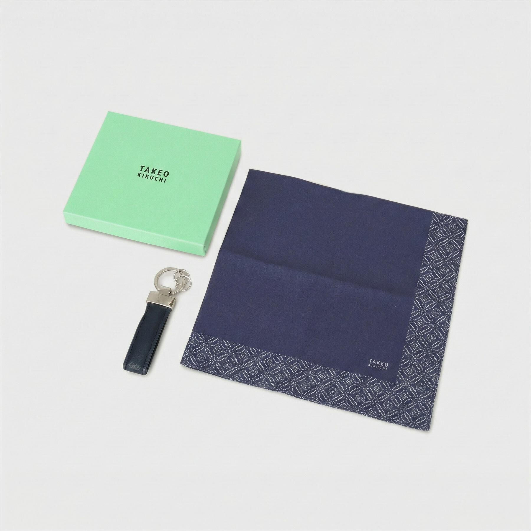 TAKEO KIKUCHI「ハンカチキーホルダーセット」|その他|