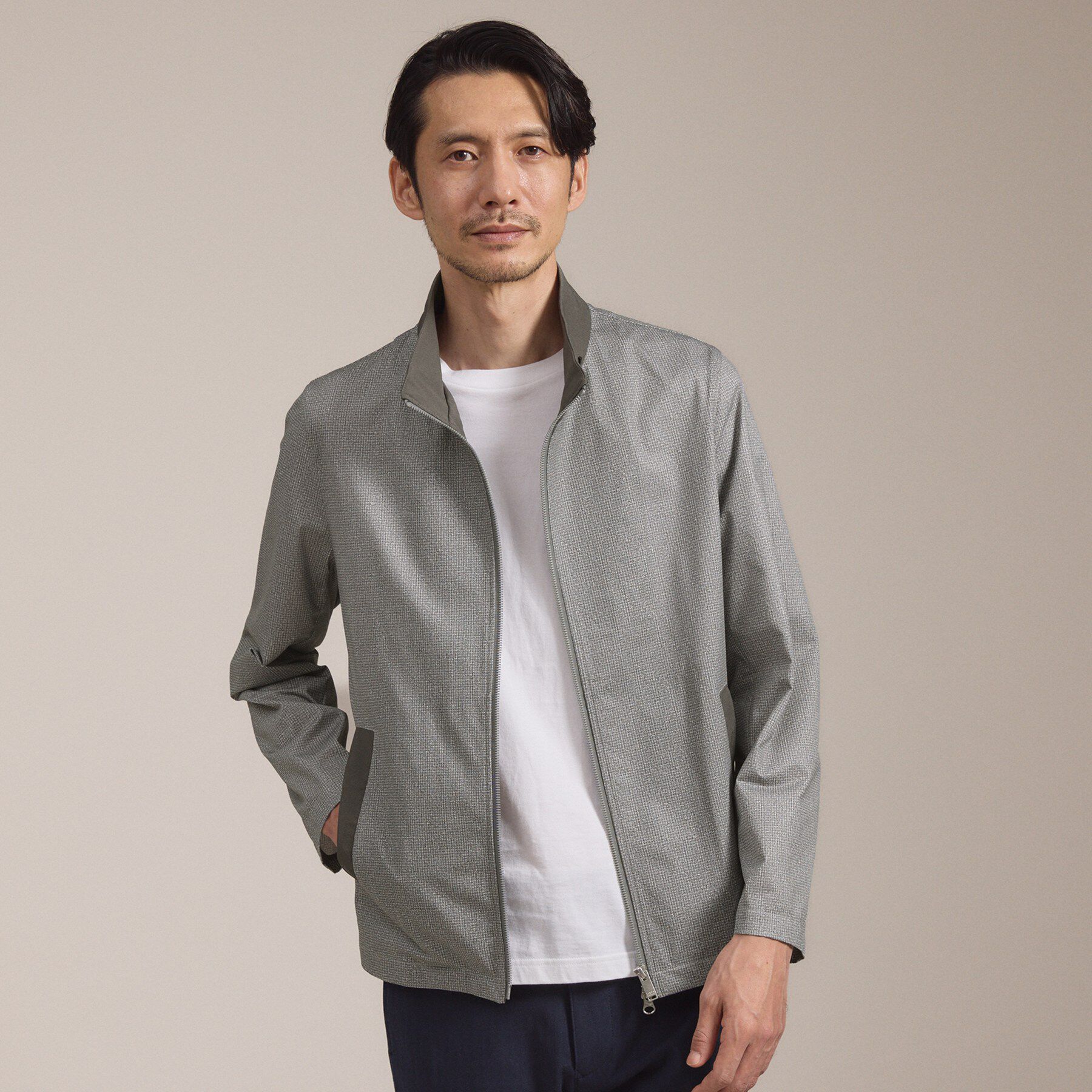 TAKEO KIKUCHI「2WAYアクティブ ライト ブルゾン」|ブルゾン・スタジャン|