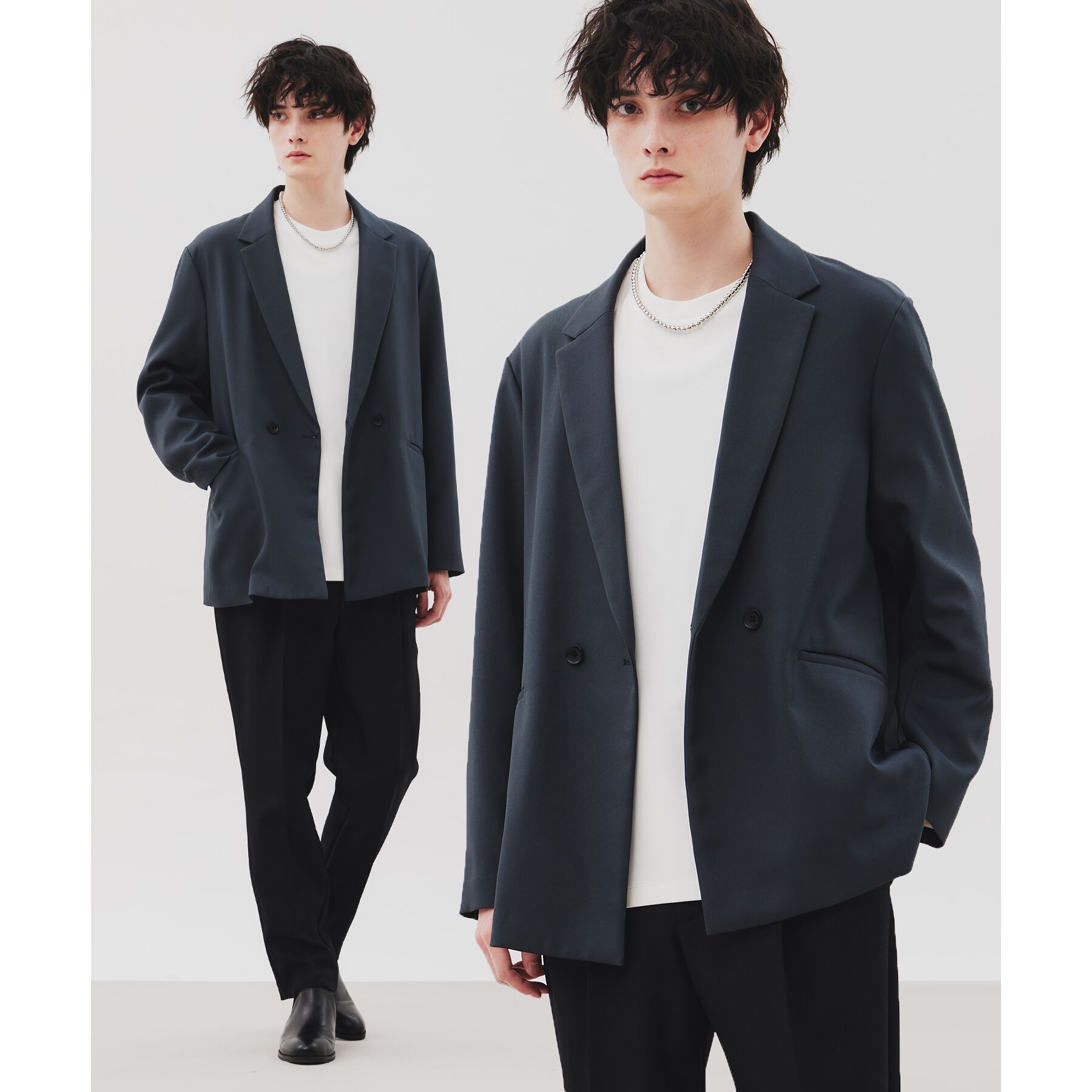 tk.TAKEO KIKUCHI「アソートセットアップ」|スーツ|ダークグリーン(12