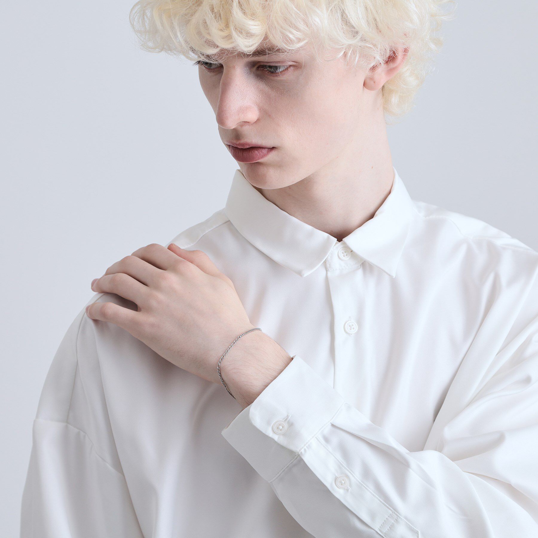 tk.TAKEO KIKUCHI「【ステンレス】ナローコンビブレスレット」|ブレスレット・バングル|