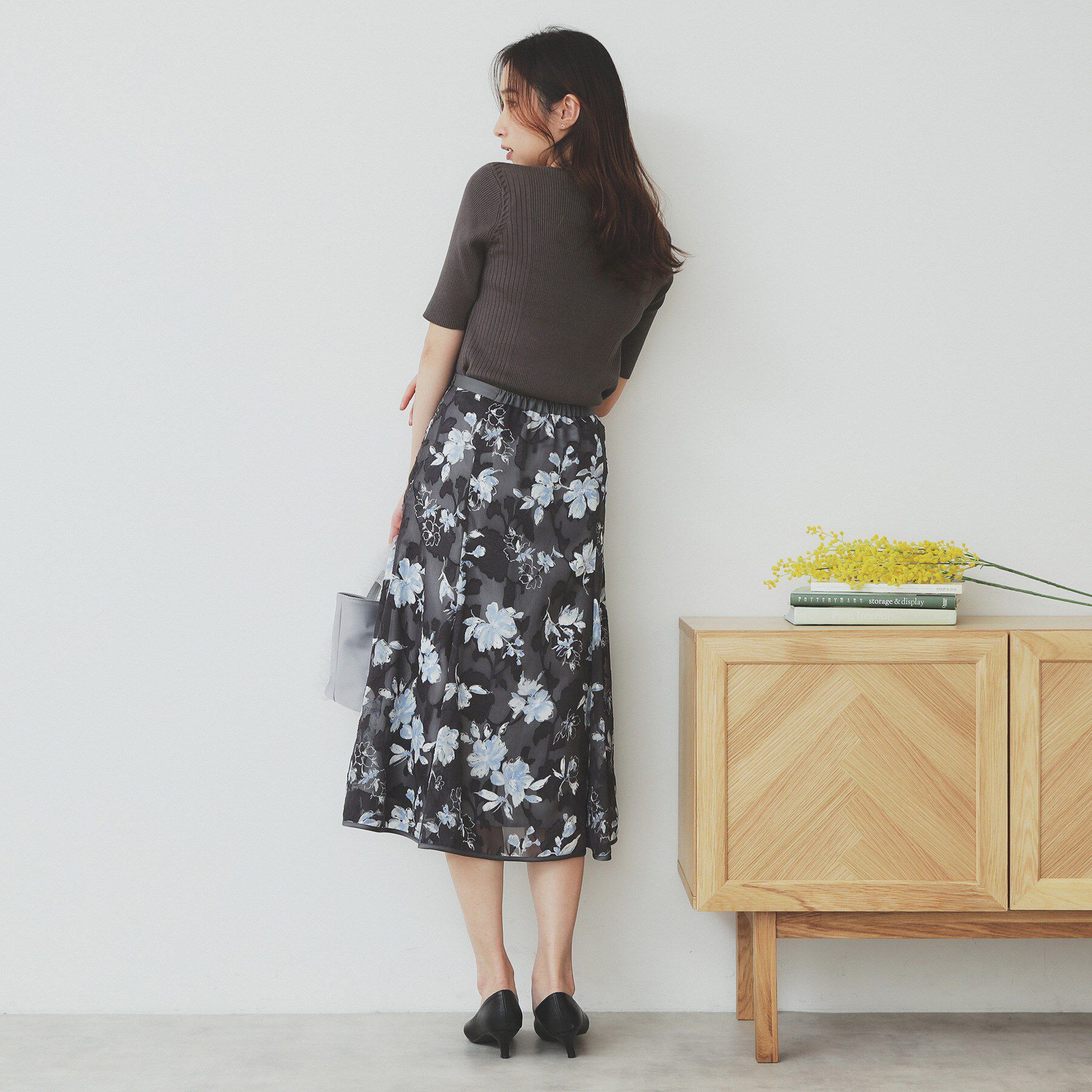 index「リブケーブルニット【洗濯機洗い可】」|ニット・セーター|