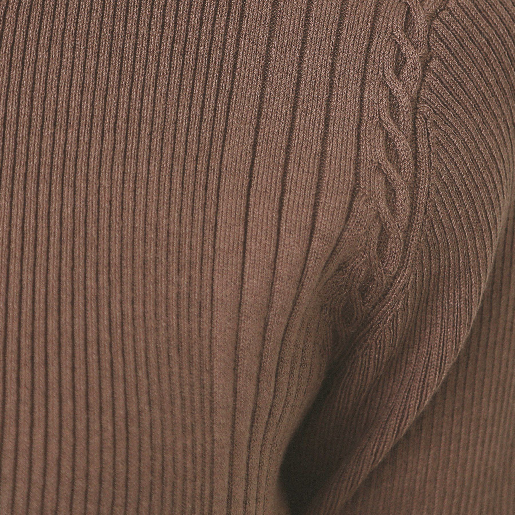 index「リブケーブルニット【洗濯機洗い可】」|ニット・セーター|