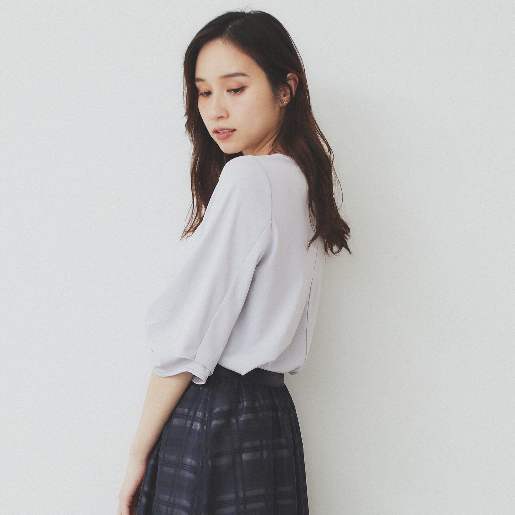 index「《5color》タックスリーブプルオーバー【UV/吸水速乾/接触冷感/洗濯機洗い可】」|Tシャツ・カットソー|