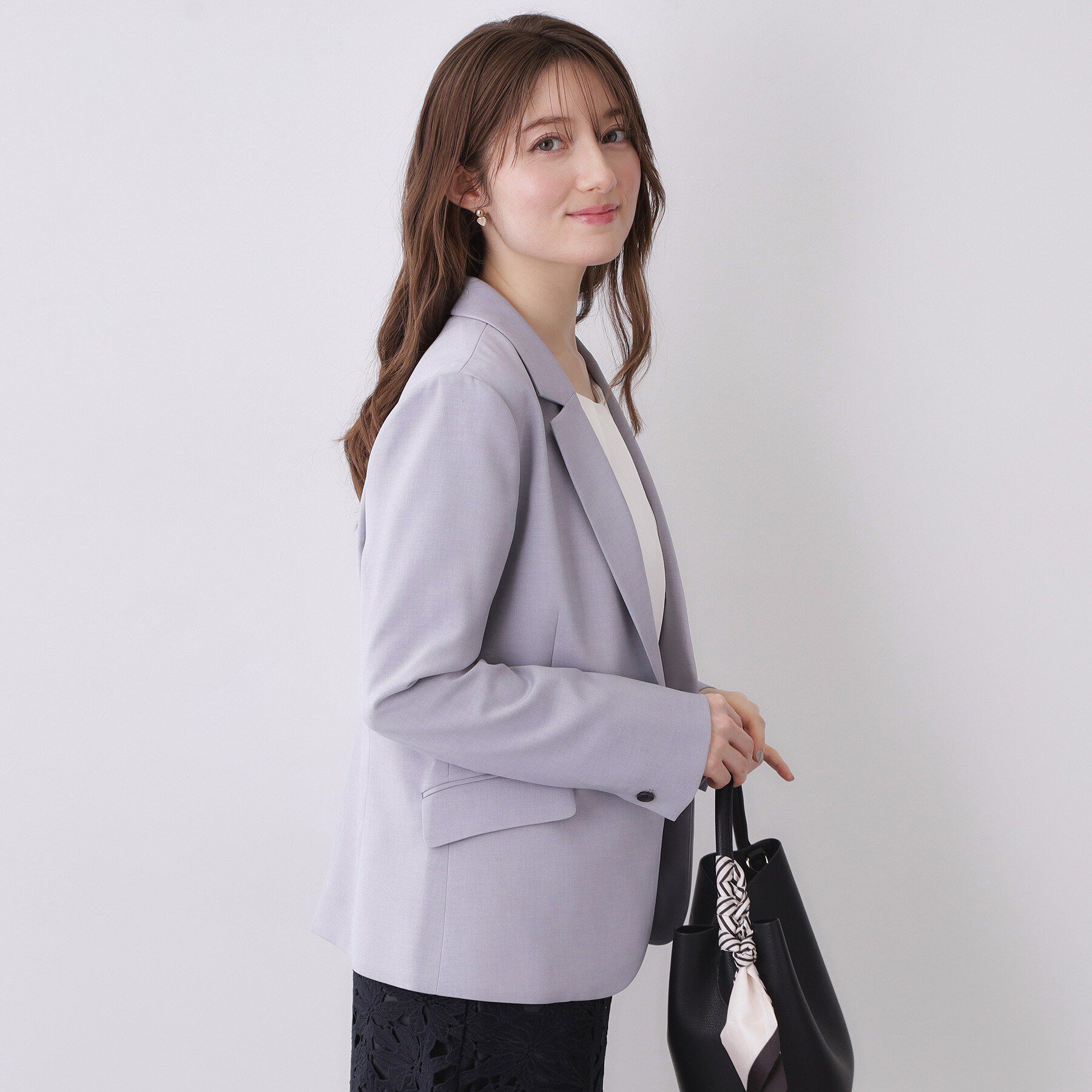 index「ストレッチテーラードジャケット/セットアップ対応【洗濯機OK】」|テーラードジャケット|
