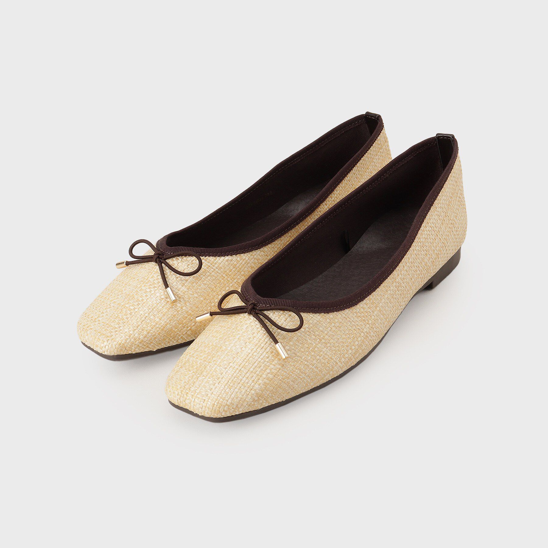 OPAQUE.CLIP「新色追加！【定番】名品フラットバレエシューズ」|パンプス|ベージュ(752)