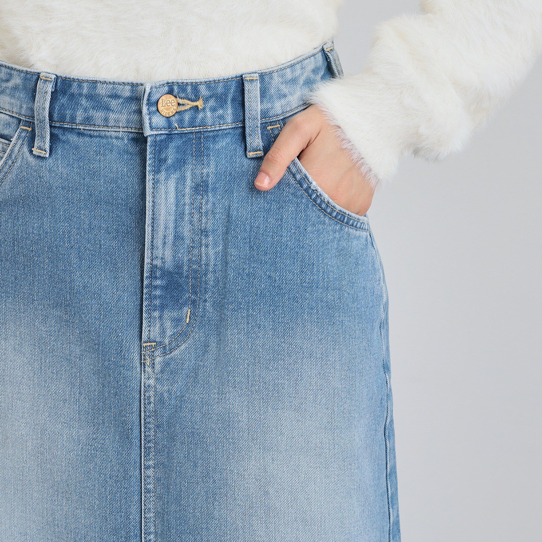 THE SHOP TK「【Lee】デニムスカート」|スカート|