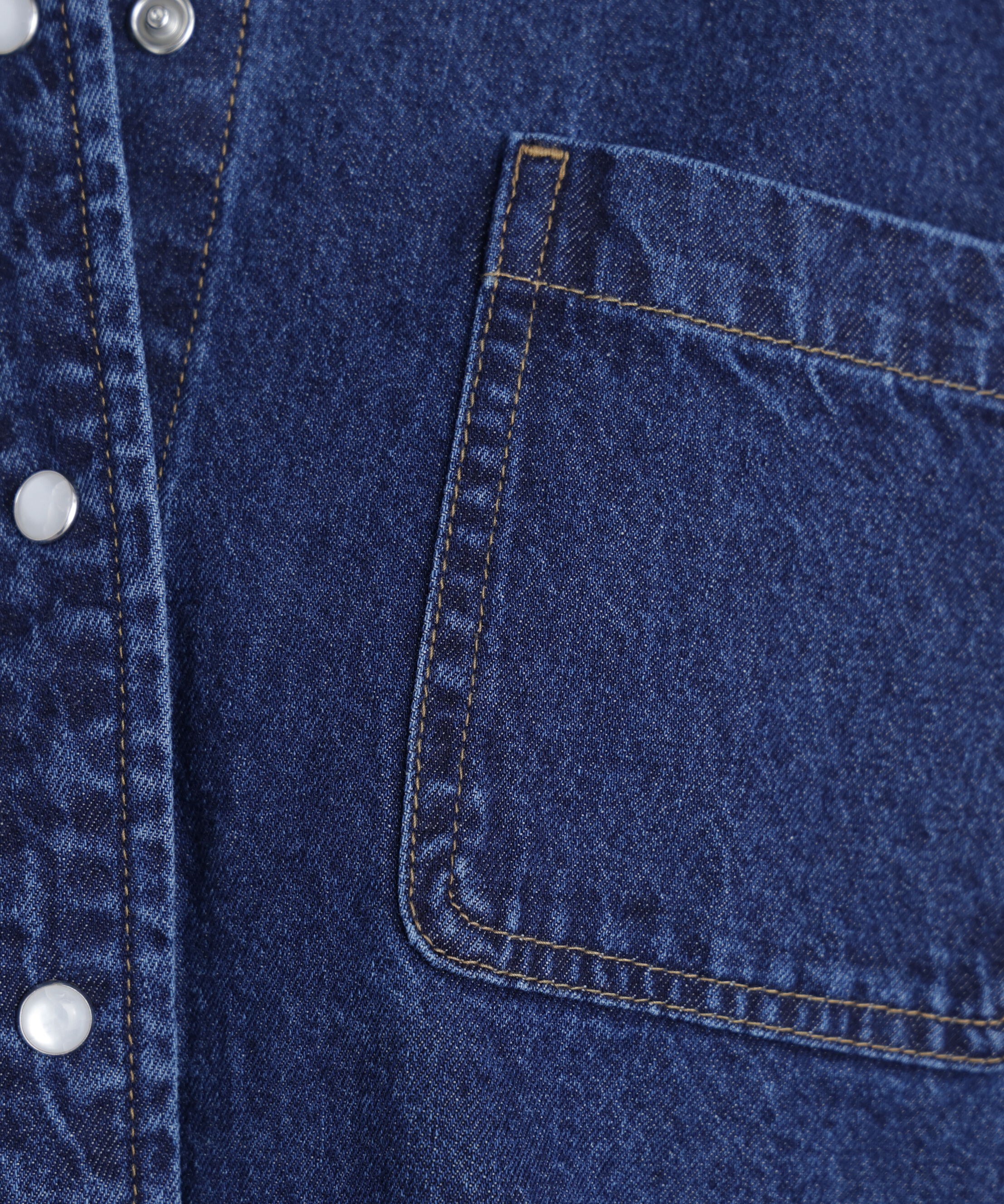  「〈N.〉クロップドデニムシャツ」|シャツ・ブラウス|