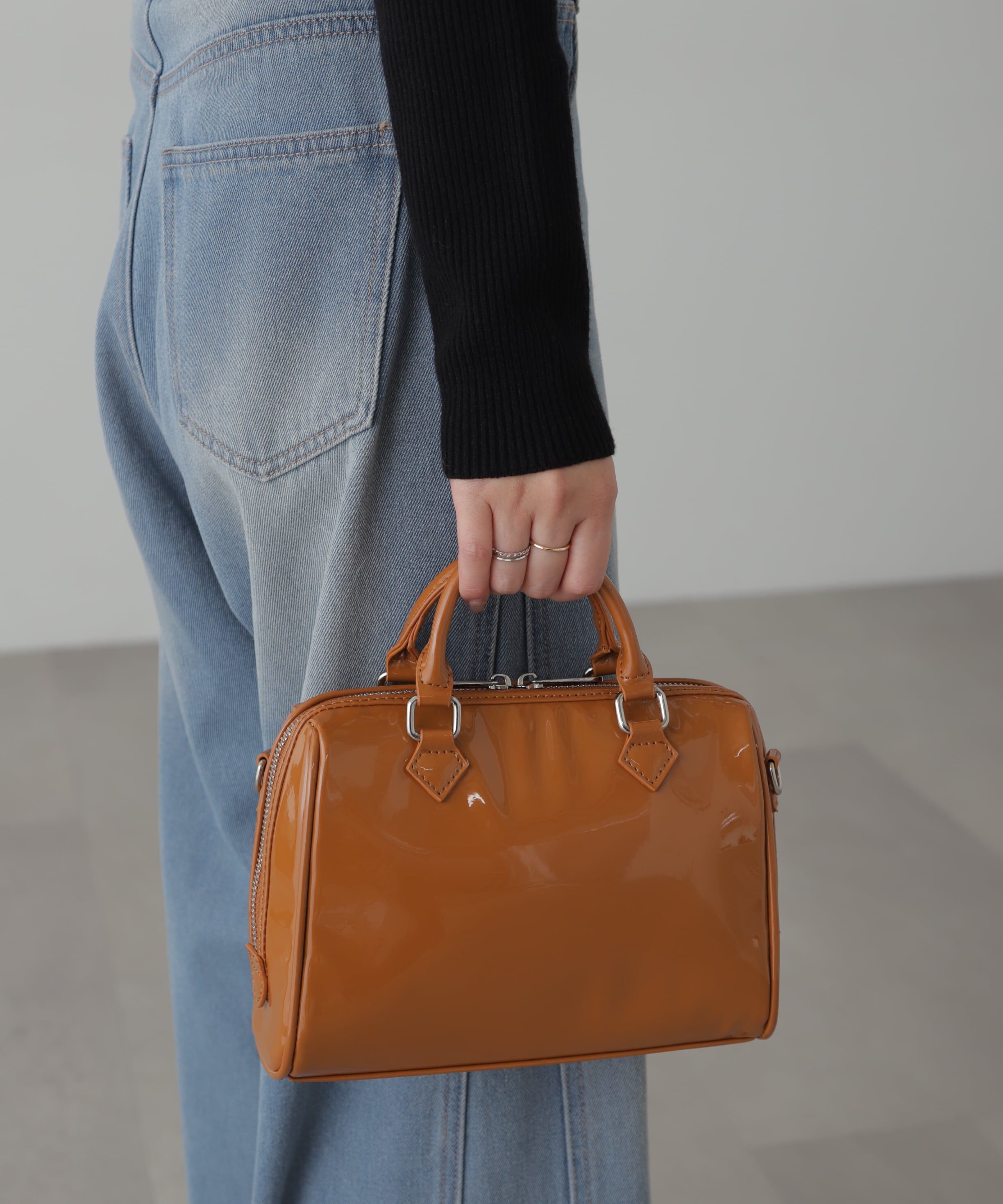  「エナメルミニボストンバッグ」|その他|