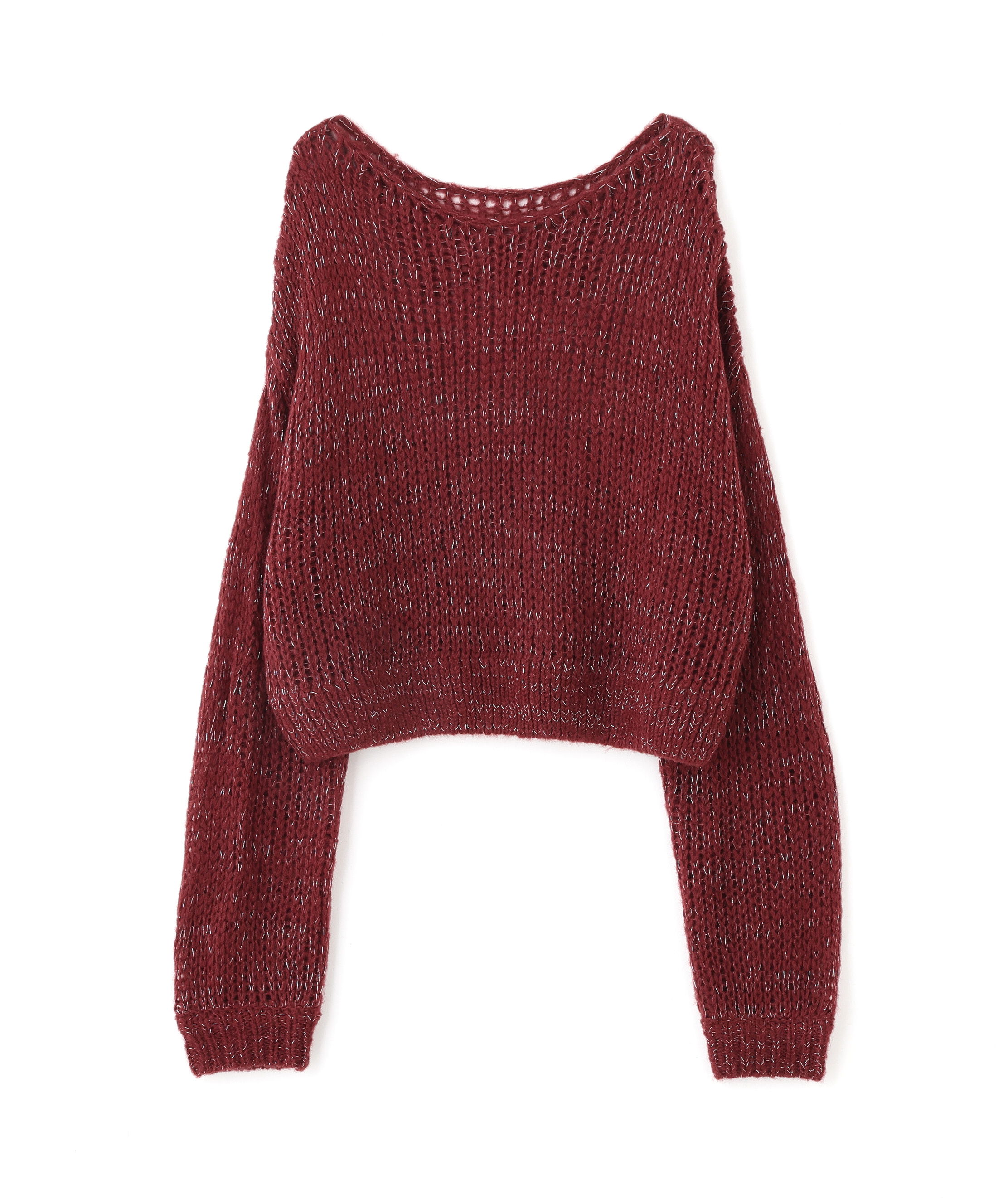  「シアーモヘヤラメニット」|ニット・セーター|