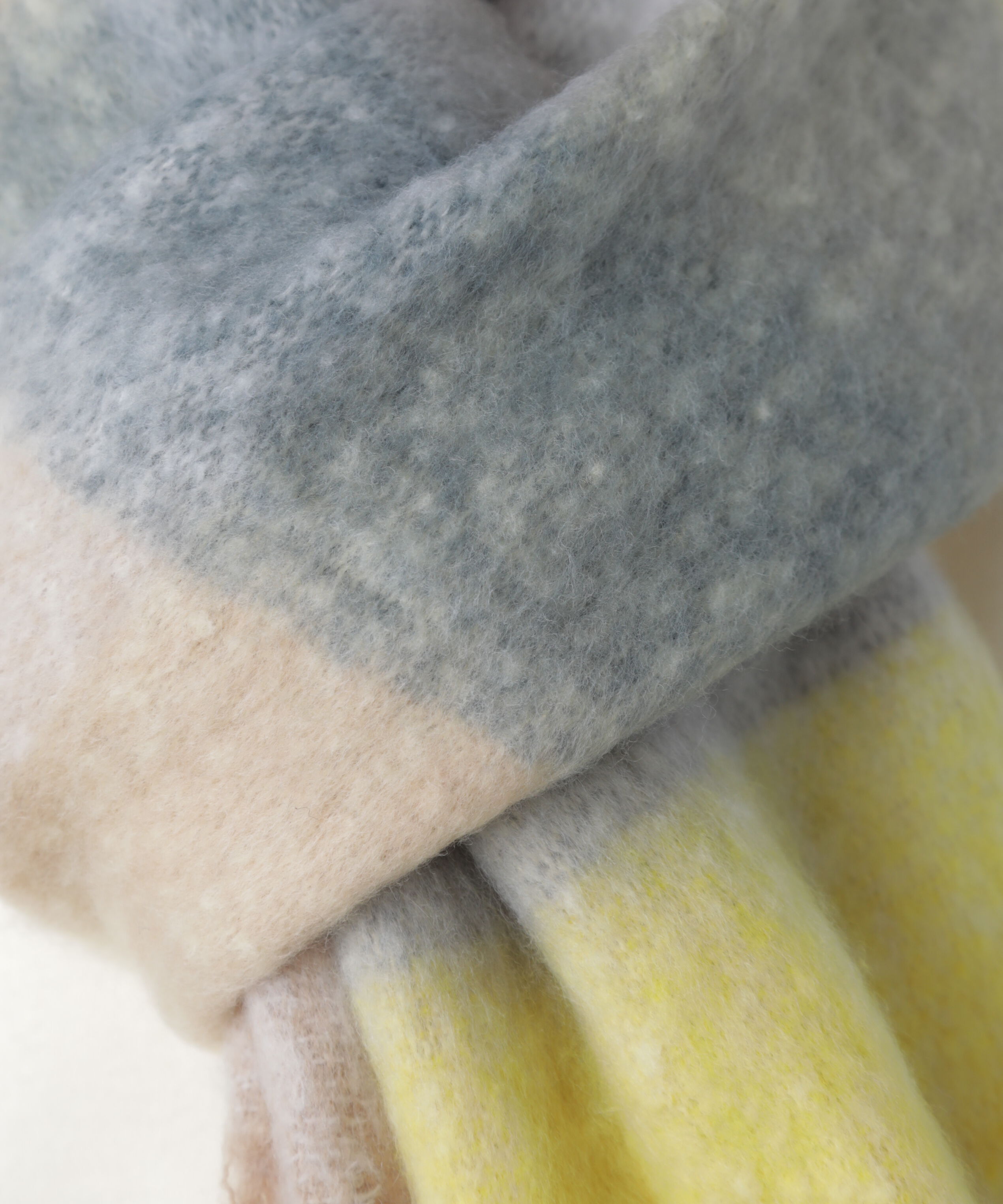  「大判チェックストール」|ソックス|