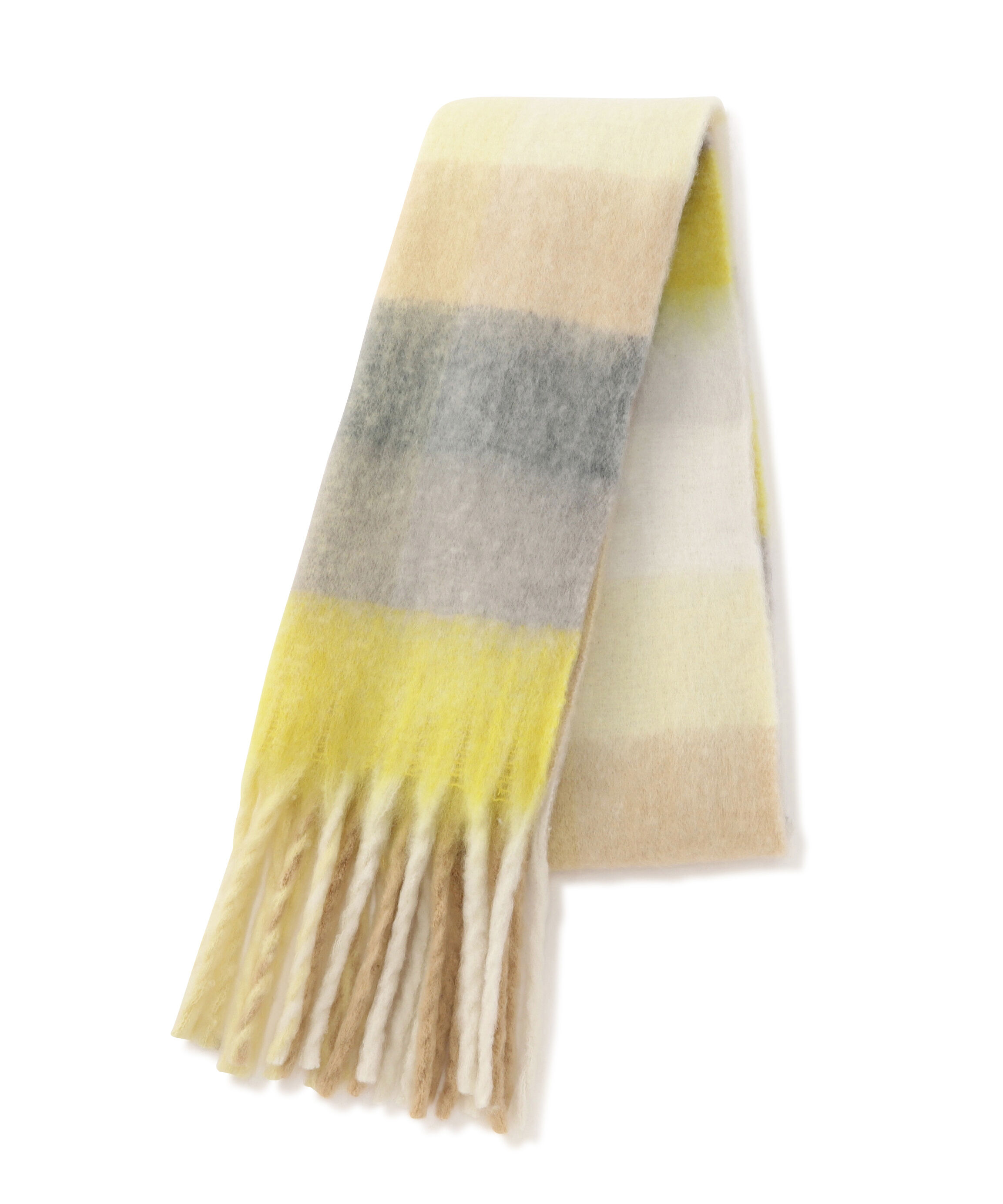  「大判チェックストール」|ソックス|