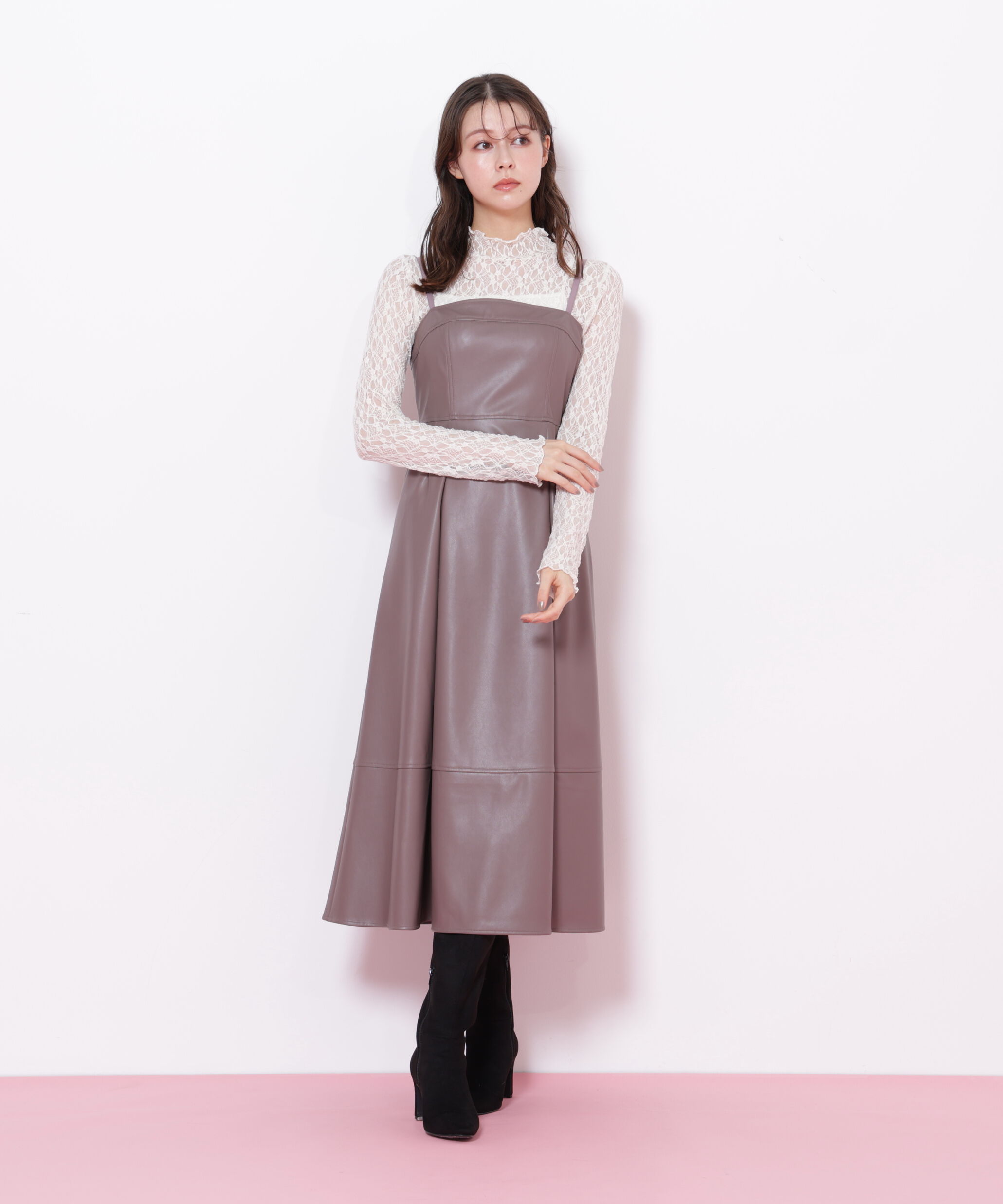  「バリエーションキャミワンピース」|ワンピース|