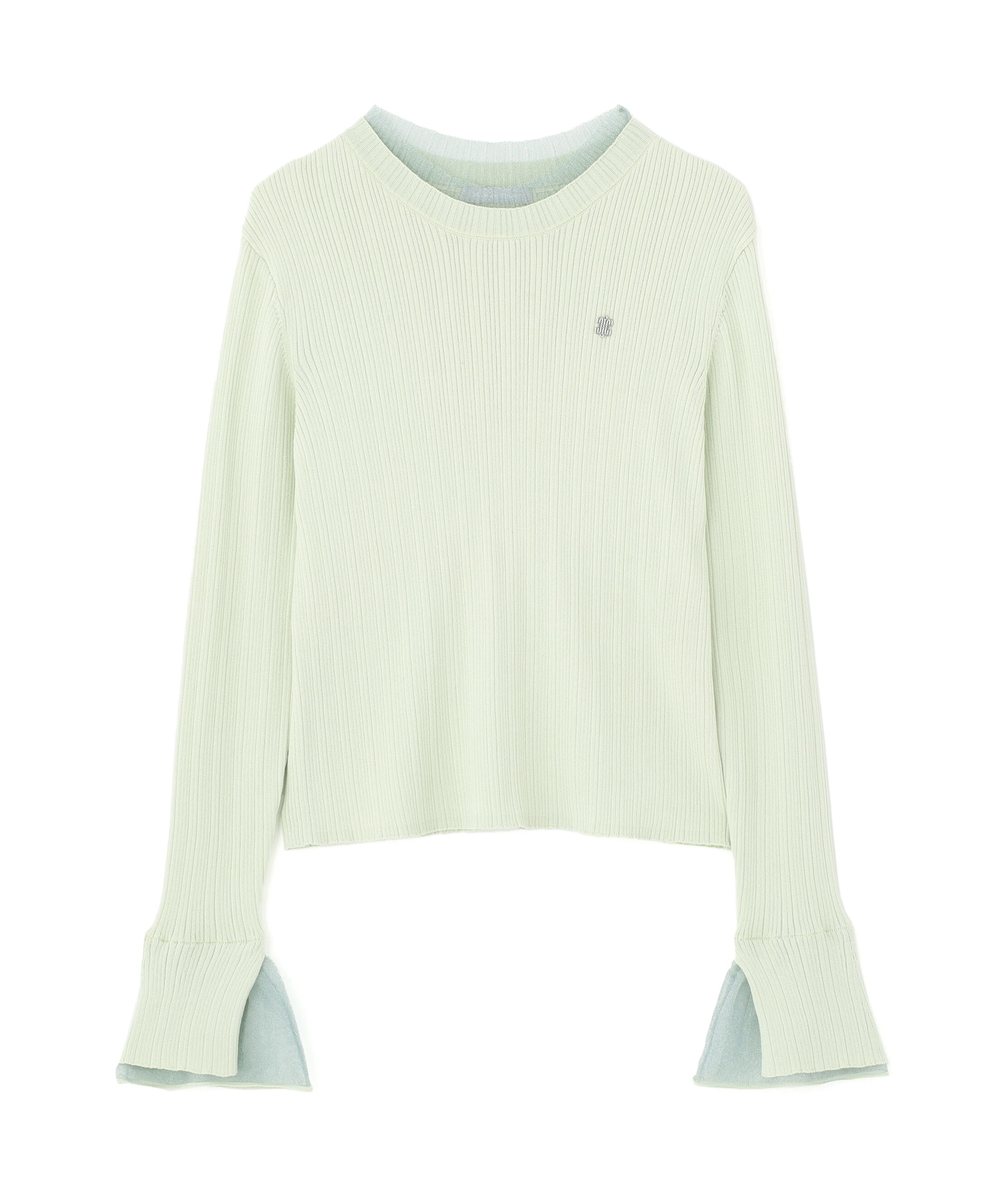  「シアーフリルニット」|ニット・セーター|