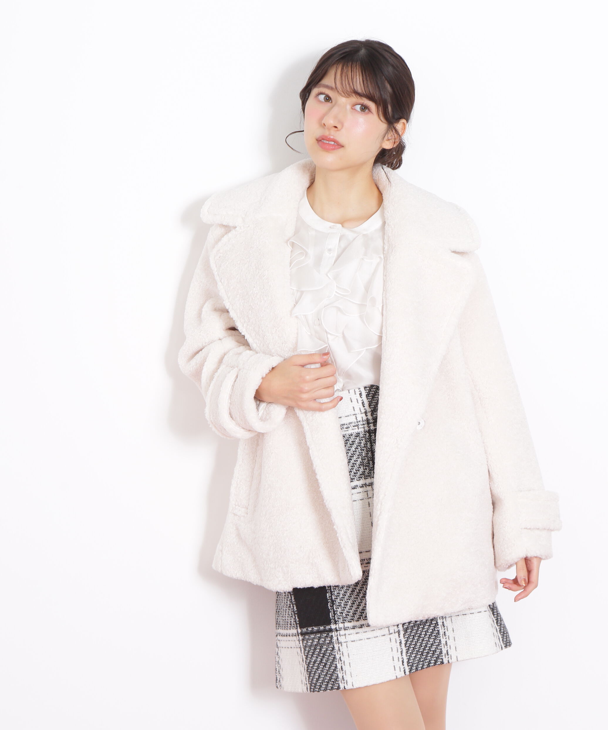  「くるくるボアコート」|その他|