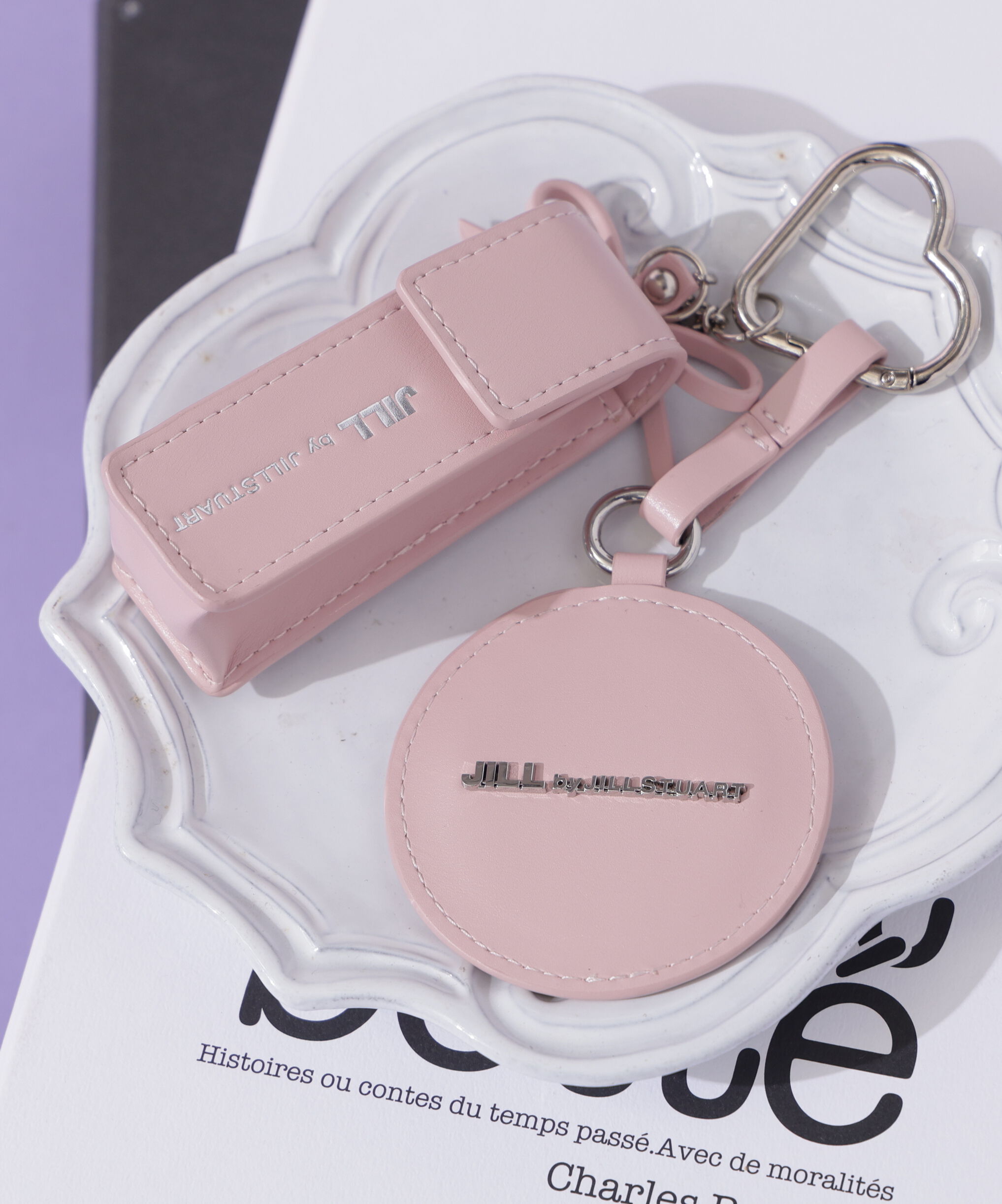  「ミラー付きマルチチャーム」|その他|ピンク