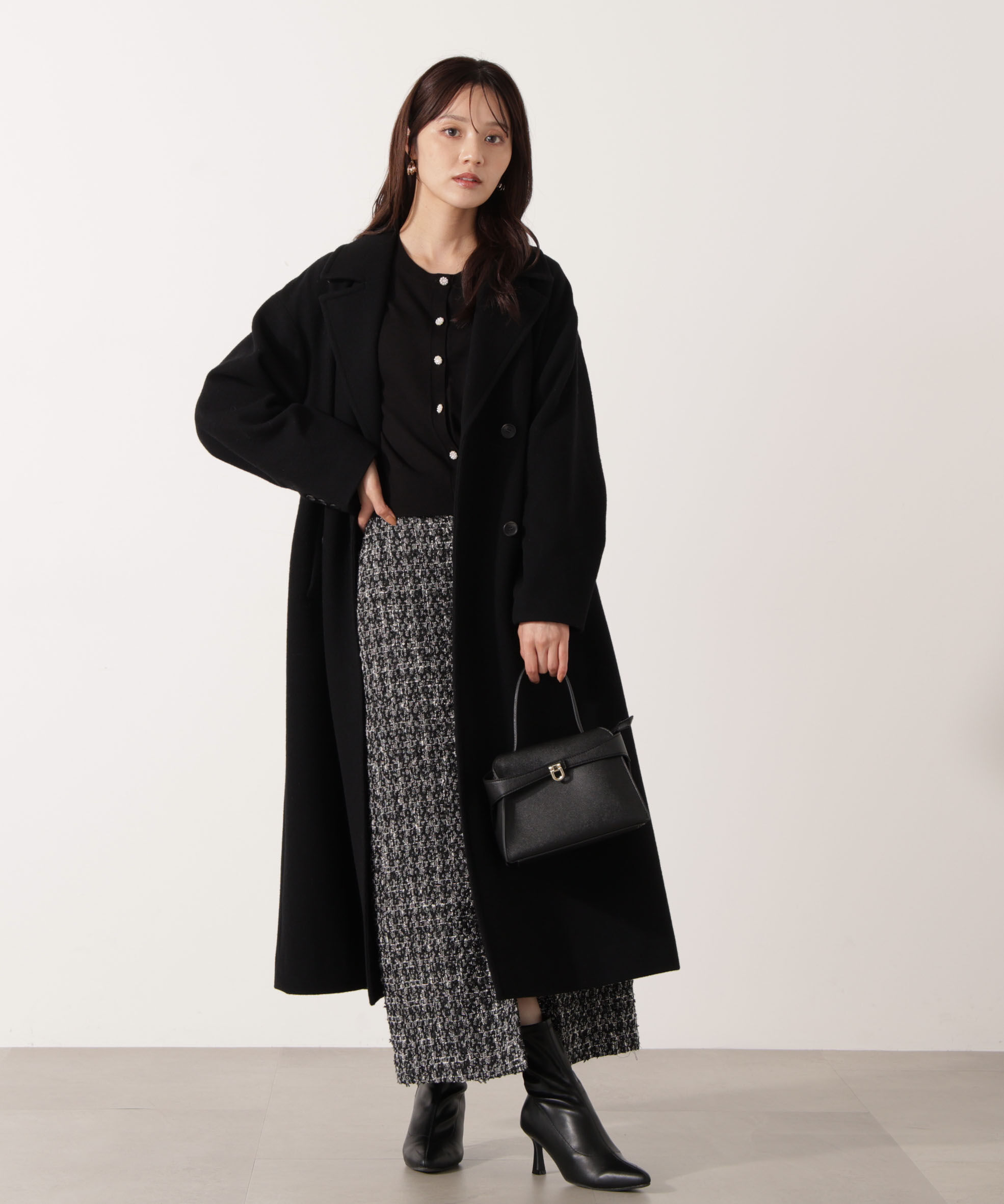 PROPORTION BODY DRESSING「ダブル釦チェスターコート 25AW」|その他|