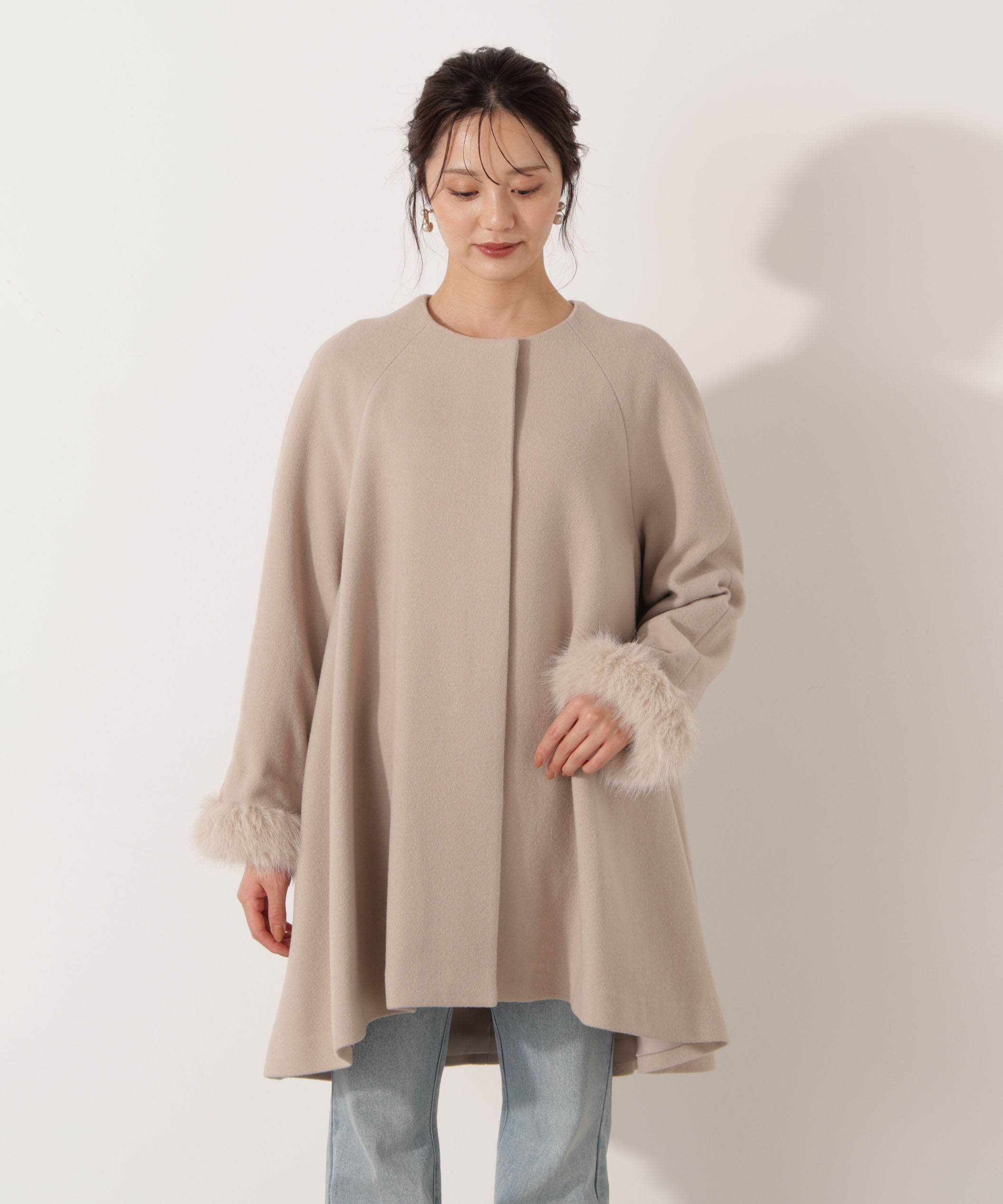 PROPORTION BODY DRESSING「イレヘムミドル丈コート 25AW」|その他|