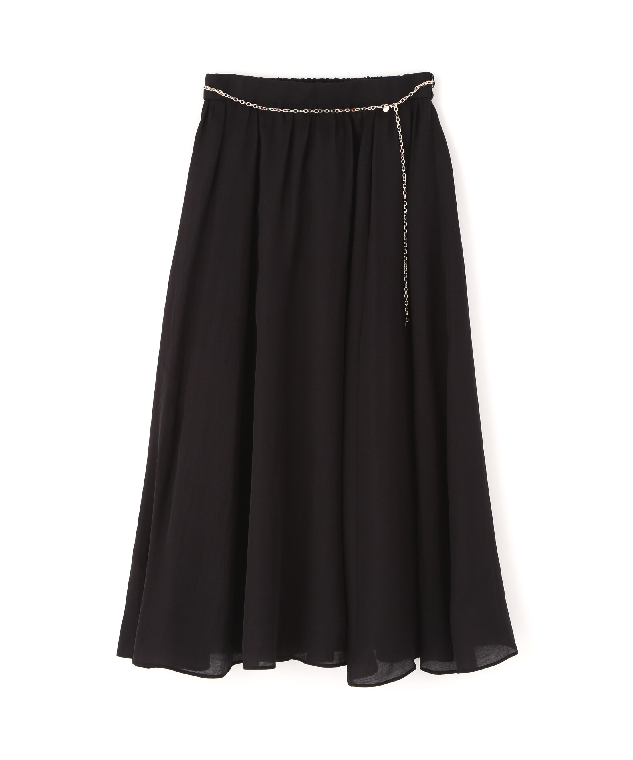 PROPORTION BODY DRESSING「チェーン付きギャザースカート　26SS」|スカート|