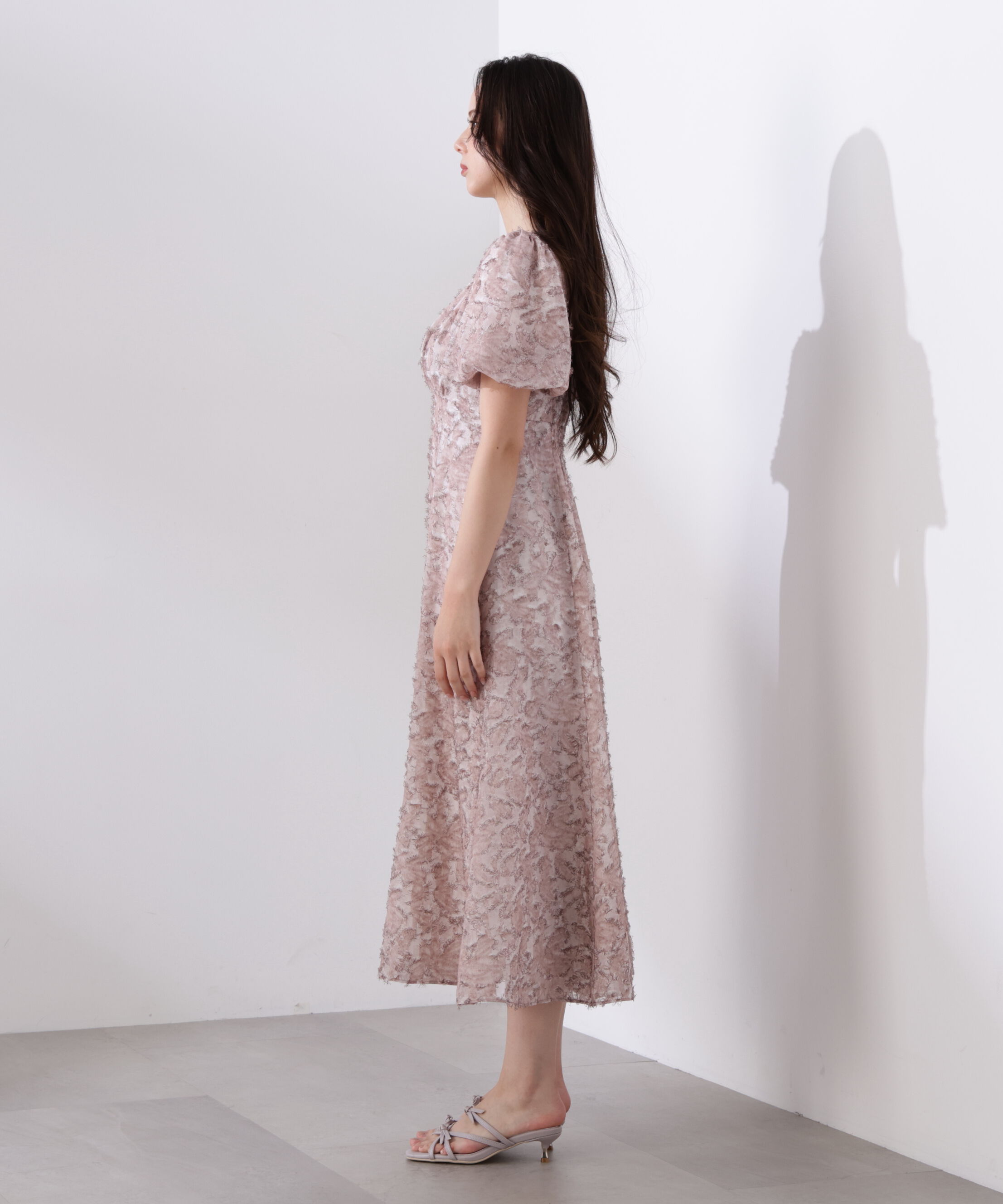 PROPORTION BODY DRESSING「＜L＞シアージャガードレディワンピース　26SS」|ワンピース|