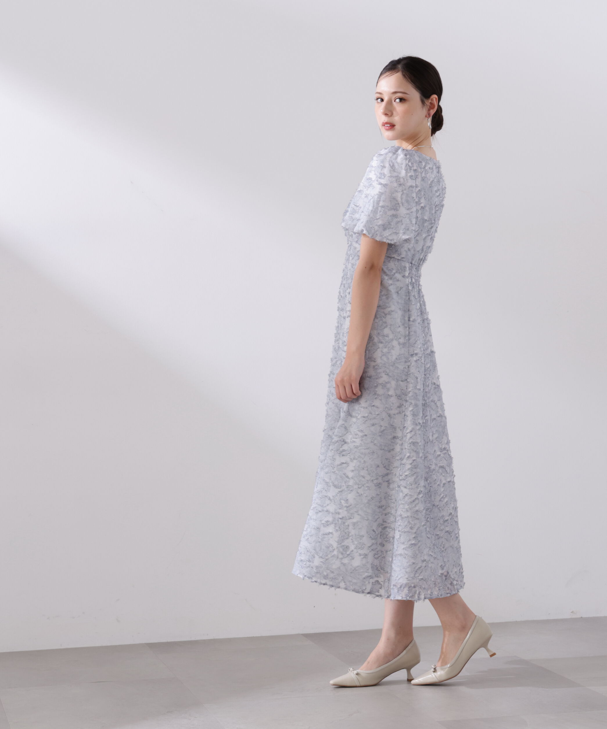 PROPORTION BODY DRESSING「＜L＞シアージャガードレディワンピース　26SS」|ワンピース|