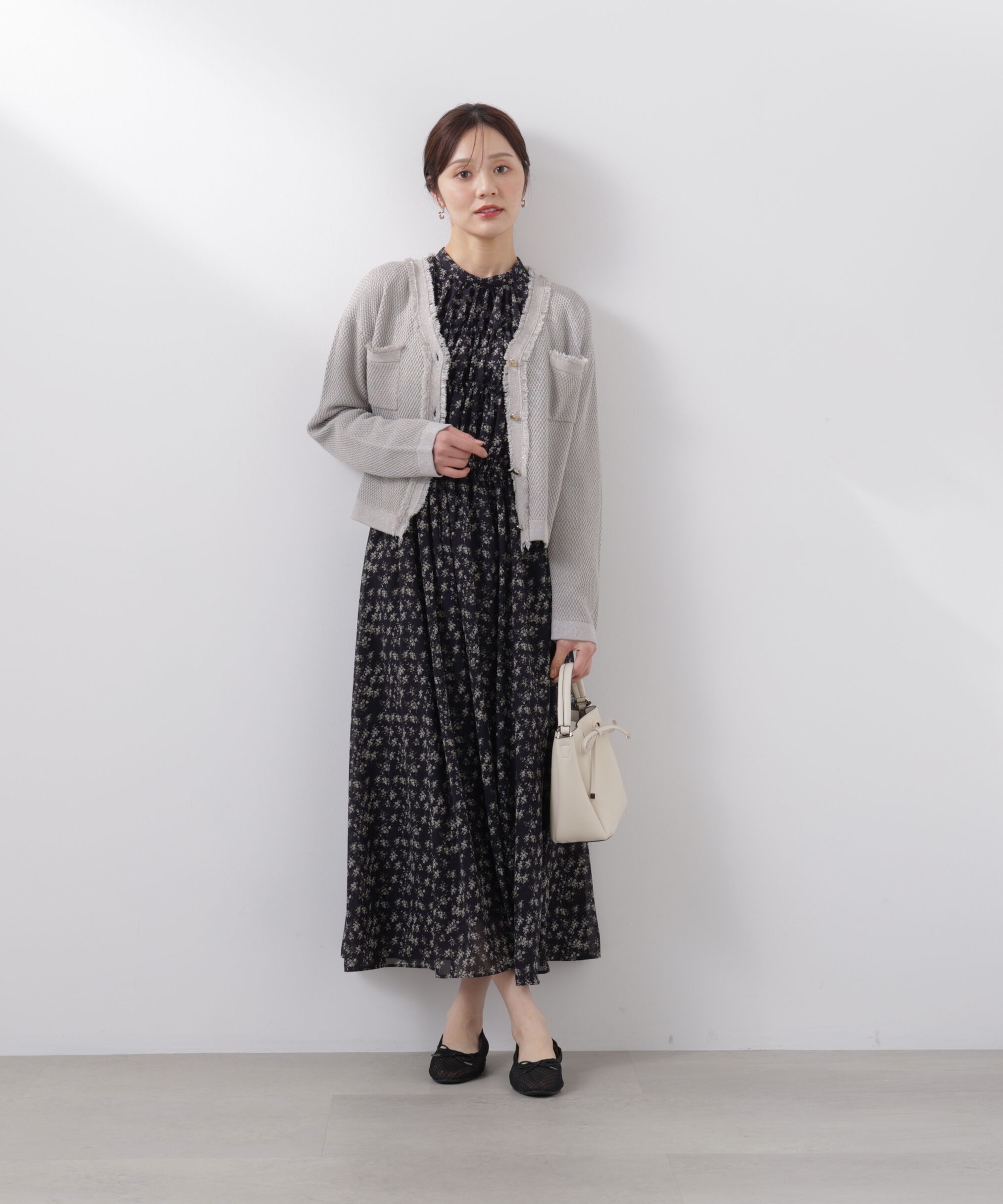 PROPORTION BODY DRESSING「シアーシャーリングワンピース　26SS」|ワンピース|