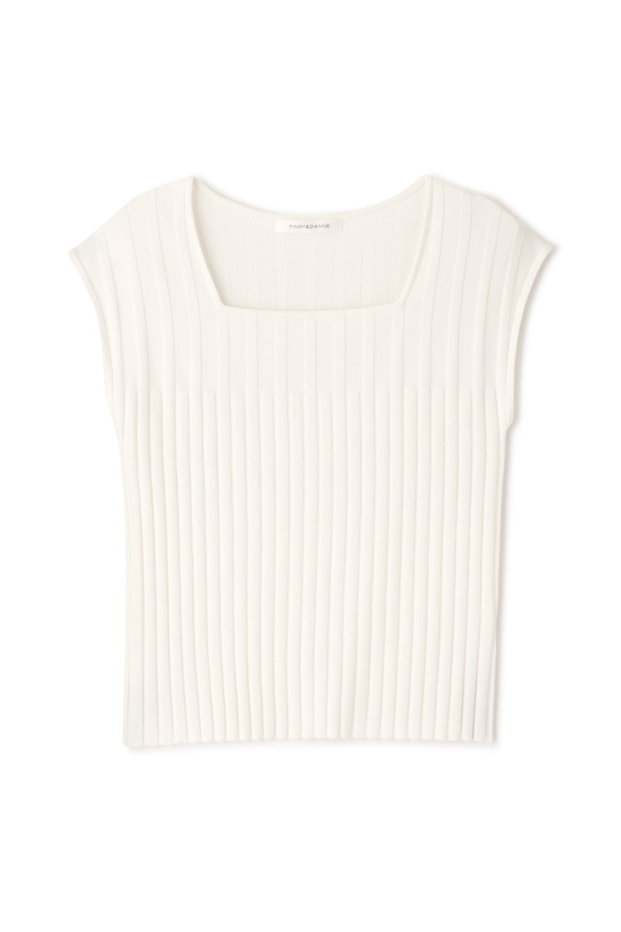  「スクエアネックニットトップス」|ニット・セーター|