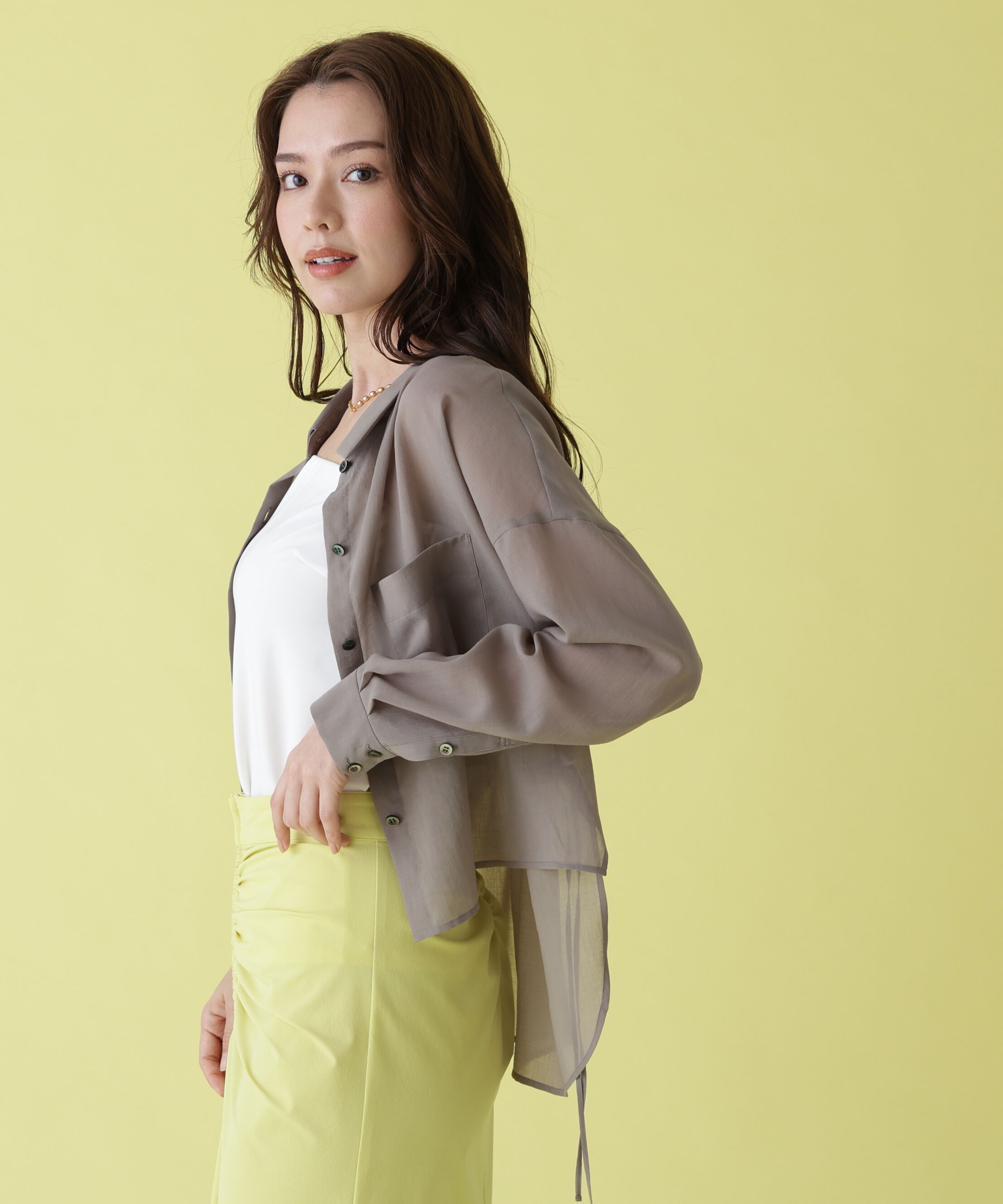  「シアーシャツ」|シャツ・ブラウス|