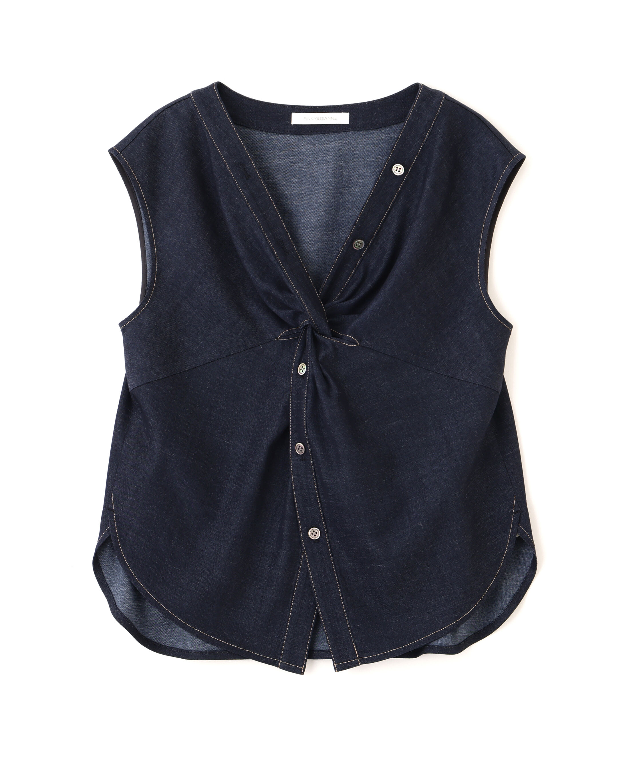  「フロントクロスブラウス」|シャツ・ブラウス|