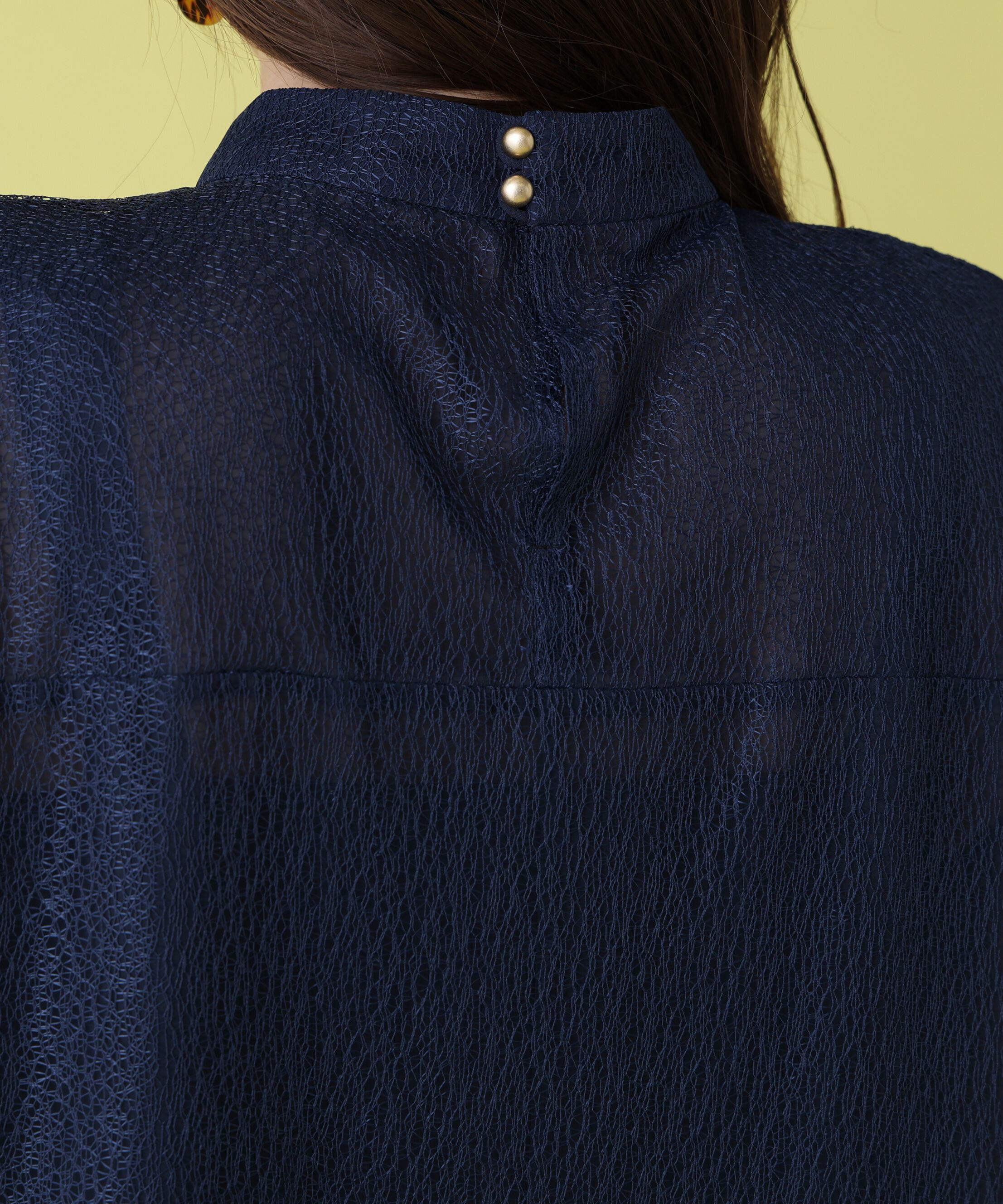  「レースプリーツブラウス」|シャツ・ブラウス|