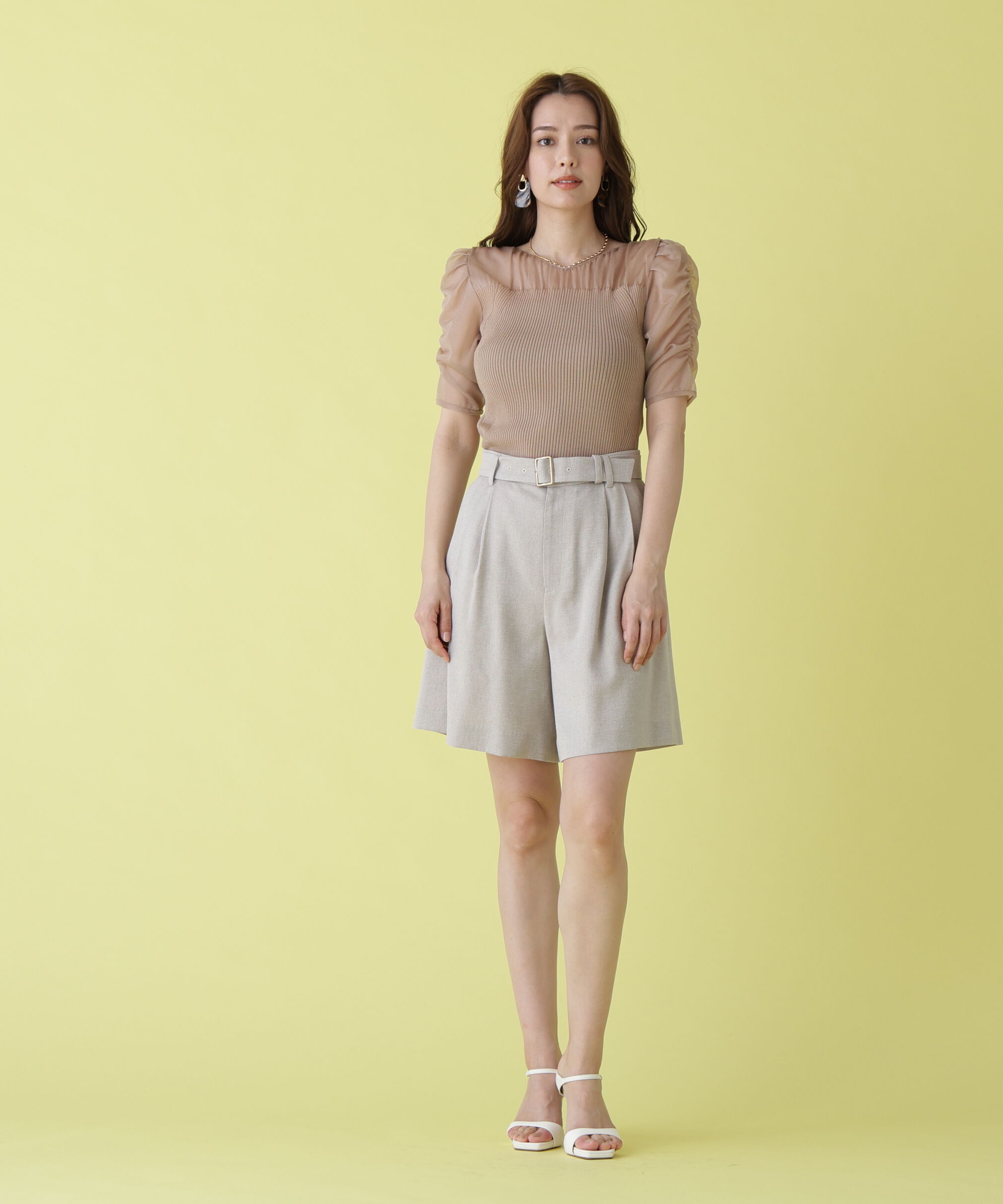  「スラブツイルショートパンツ」|その他|