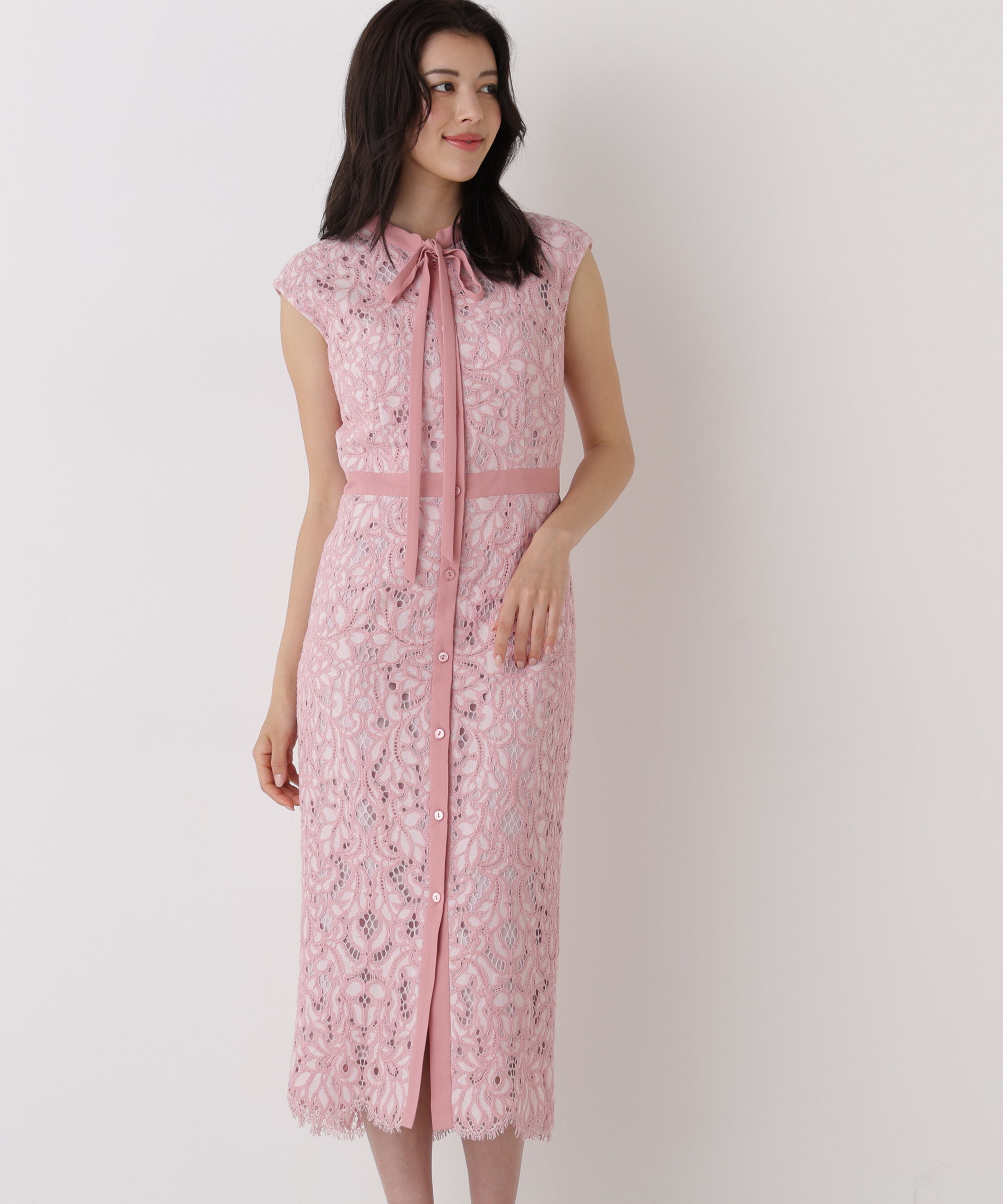  「バックマーメイドレースワンピース」|ワンピース|