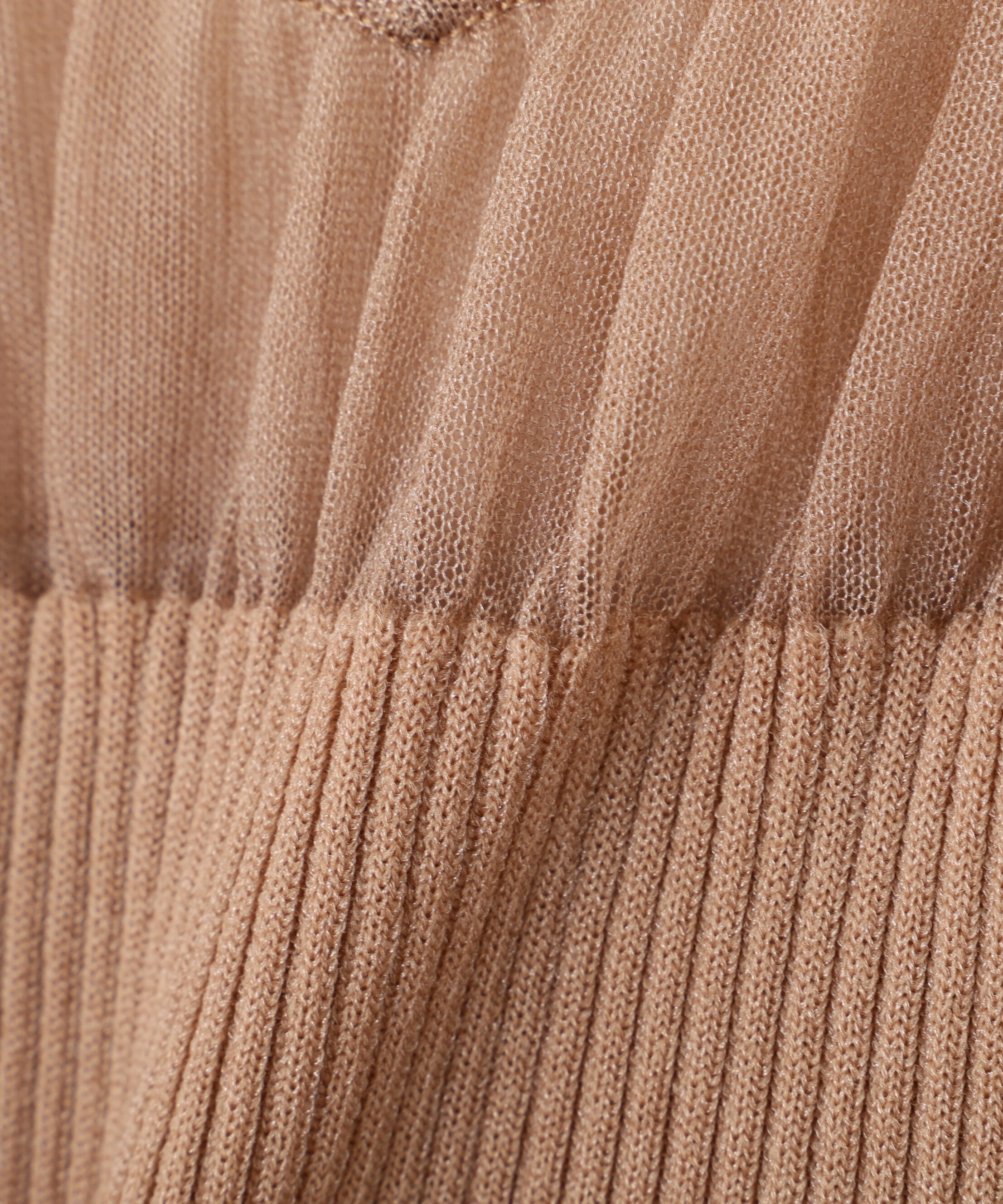  「ラメニットシアーコンビプルオーバー」|ニット・セーター|