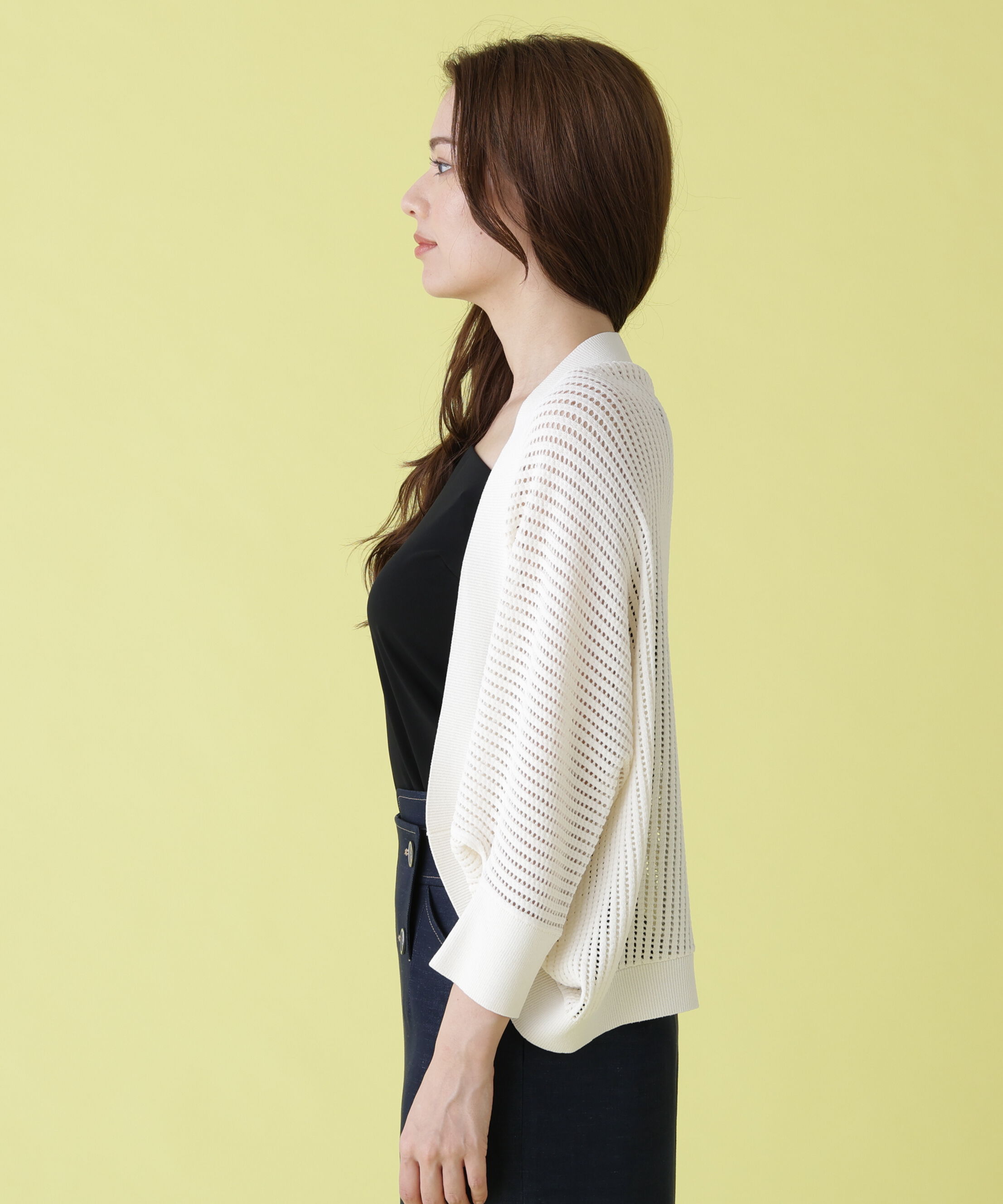  「メッシュニットカーディガン」|その他|