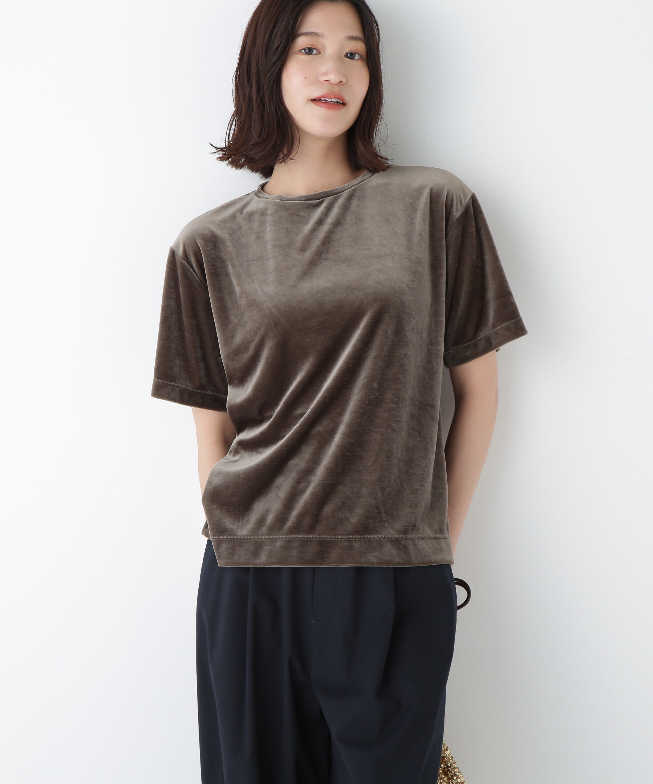  「◆ベロアＴシャツ」|Tシャツ・カットソー|