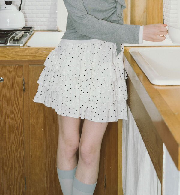 archives「ドットフリルティアードミニＳＫ」|スカート|