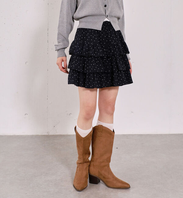 archives「ドットフリルティアードミニＳＫ」|スカート|