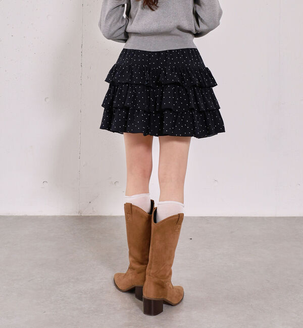 archives「ドットフリルティアードミニＳＫ」|スカート|