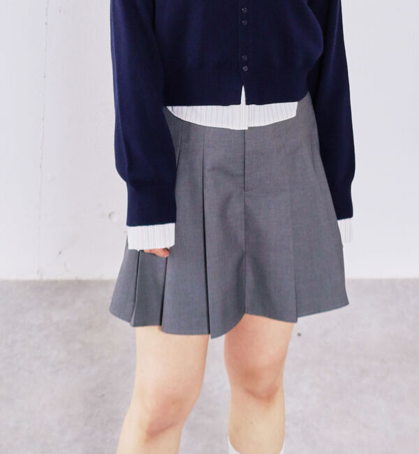 archives「ベルト付きプリーツミニＳＫ」|スカート|