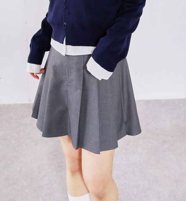 archives「ベルト付きプリーツミニＳＫ」|スカート|