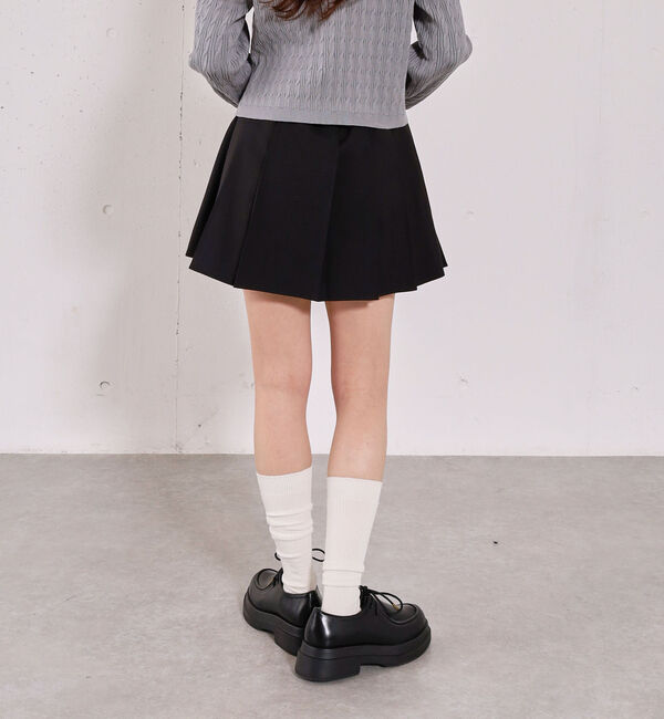 archives「ベルト付きプリーツミニＳＫ」|スカート|