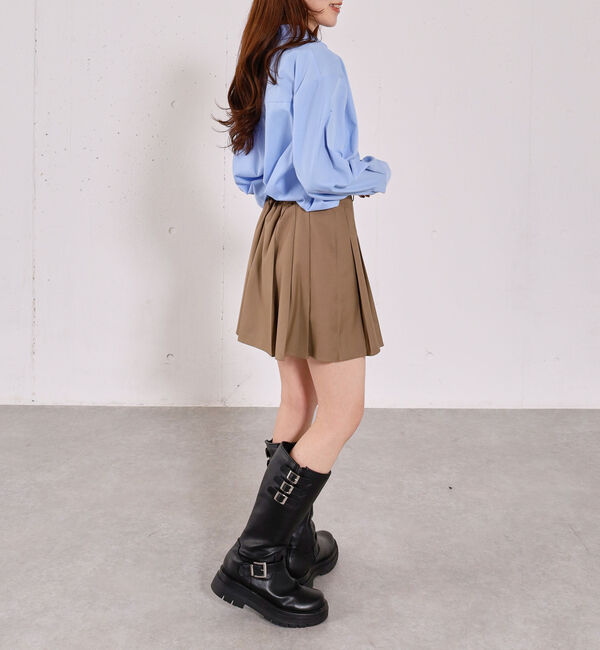 archives「ベルト付きプリーツミニＳＫ」|スカート|