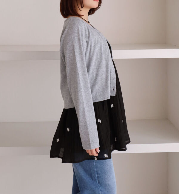 archives「花柄刺繍ミニキャミワンピース」|ワンピース|