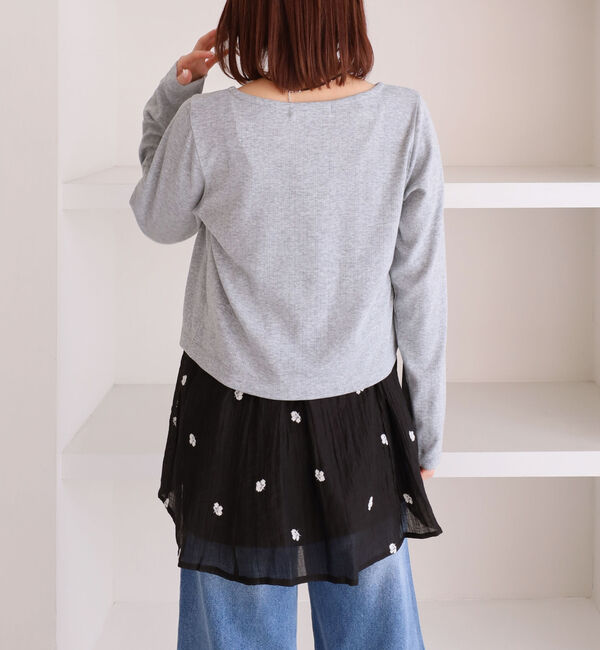 archives「花柄刺繍ミニキャミワンピース」|ワンピース|